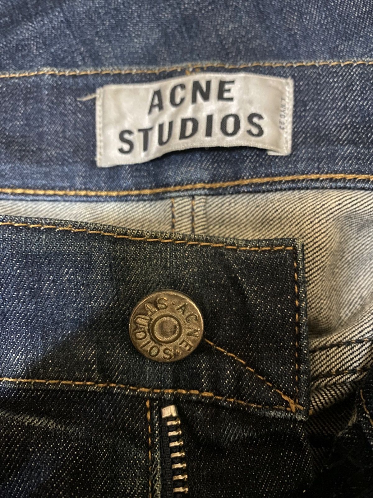 Acne Studios Acne Studios Nicely Faded Blue Denim Jeans Size US 31 - 6 Thumbnail