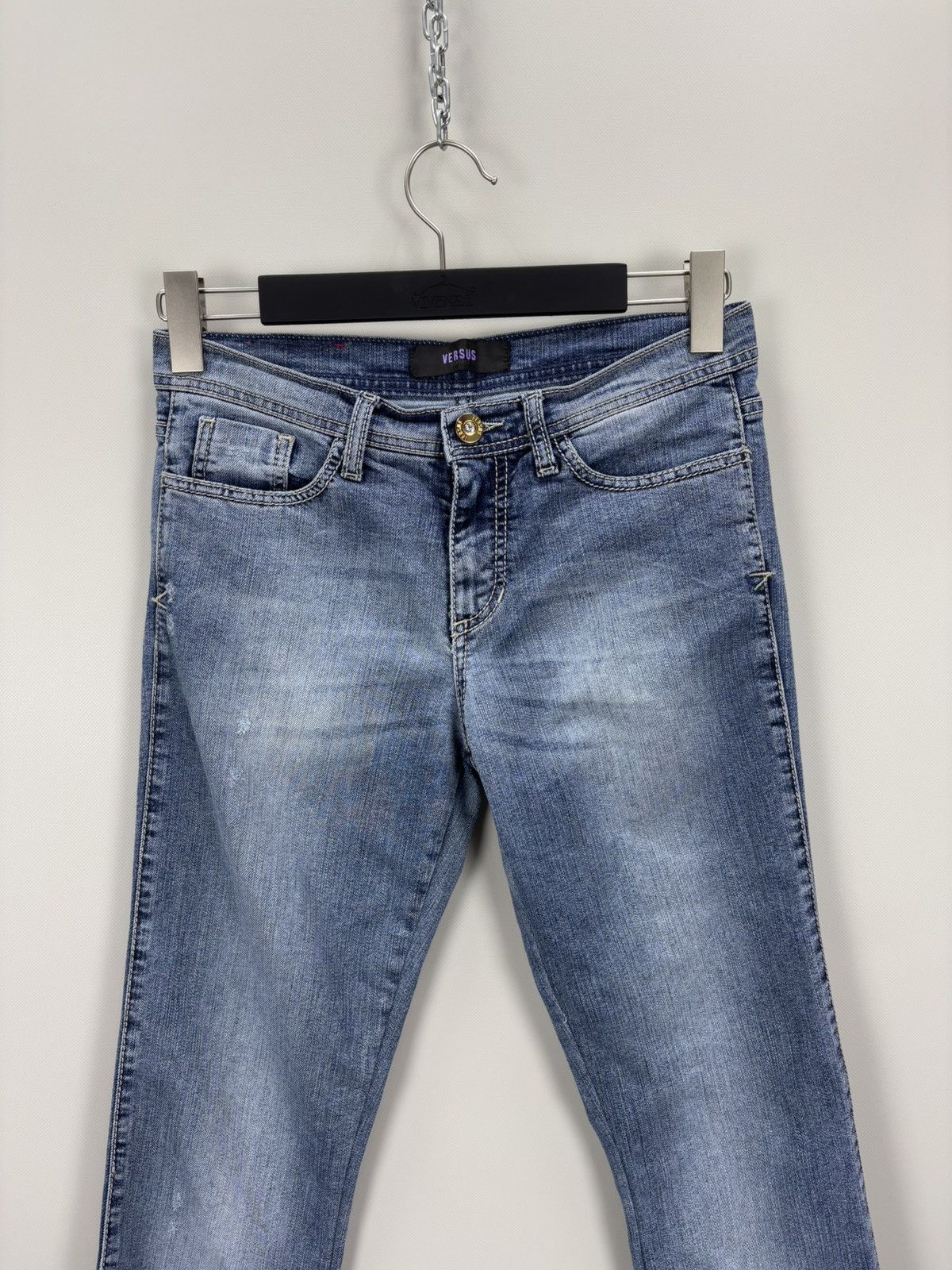 Versace × Versus Versace Womens jeans Versus Versace Size 43 Color Blue Size 29" - 3 Thumbnail
