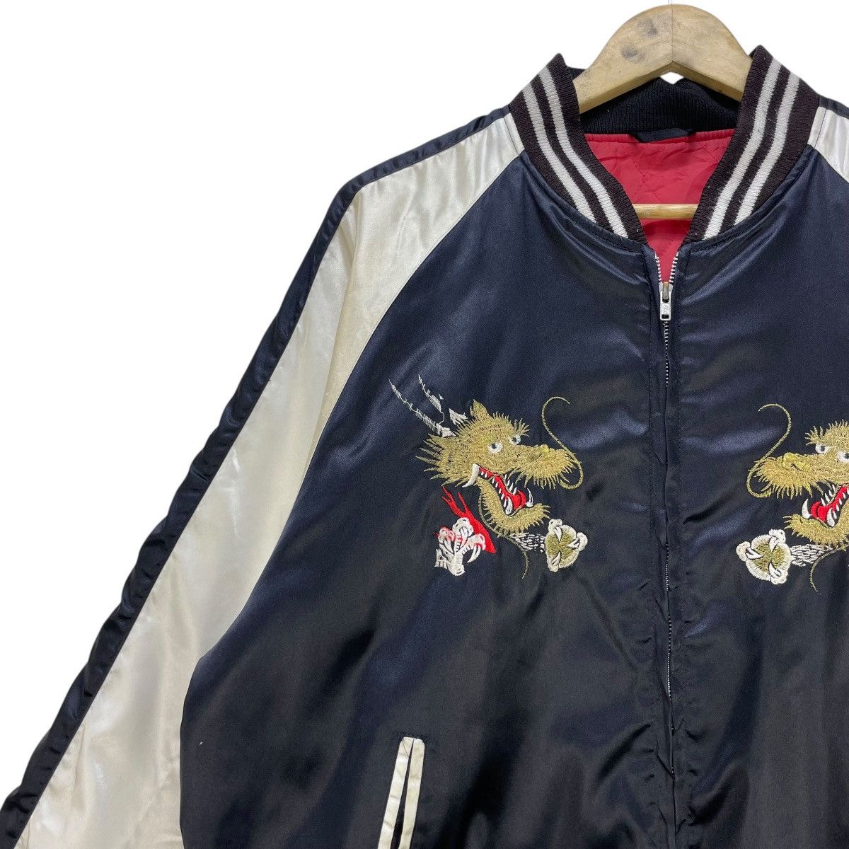 Japanese Brand × Toyo Enterprises 💥Vintage Sukajan Embroidered Dragon Japan Size US L / EU 52-54 / 3 - 4 Thumbnail