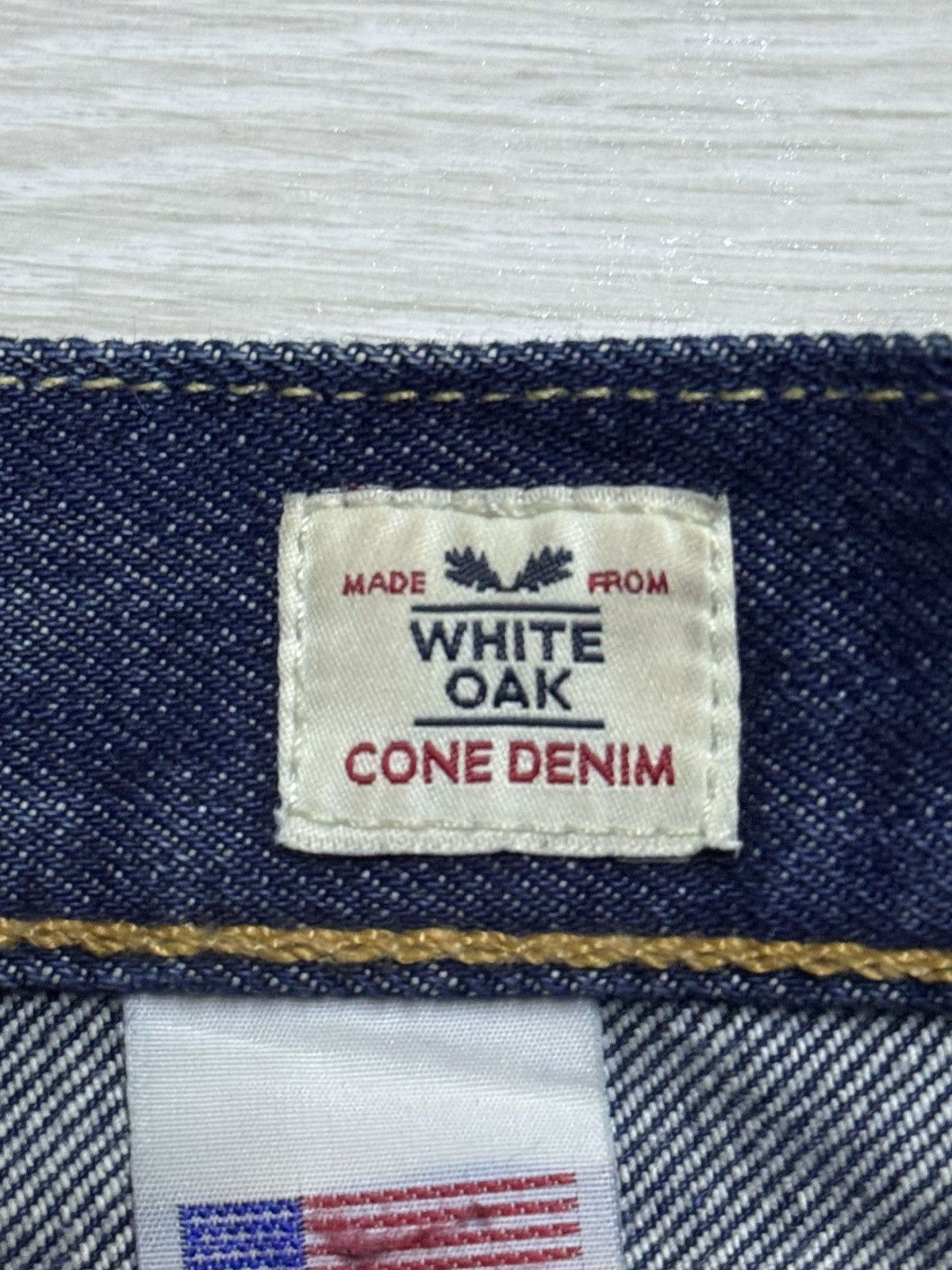 Levi's Vintage Levis 505 White Oak Cone Denim Blue Straight Jeans Size US 33 - 13 Thumbnail