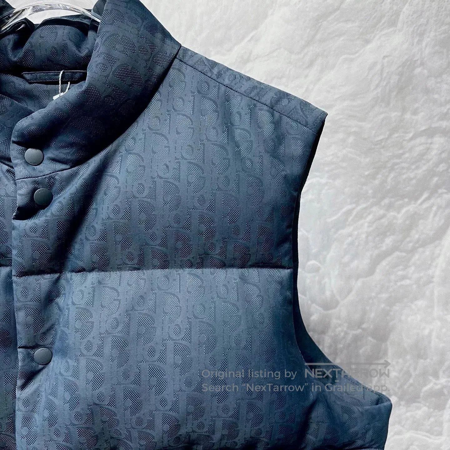 Dior dior ss25 oblique patterned down vest. Size US L / EU 52-54 / 3 - 4 Thumbnail