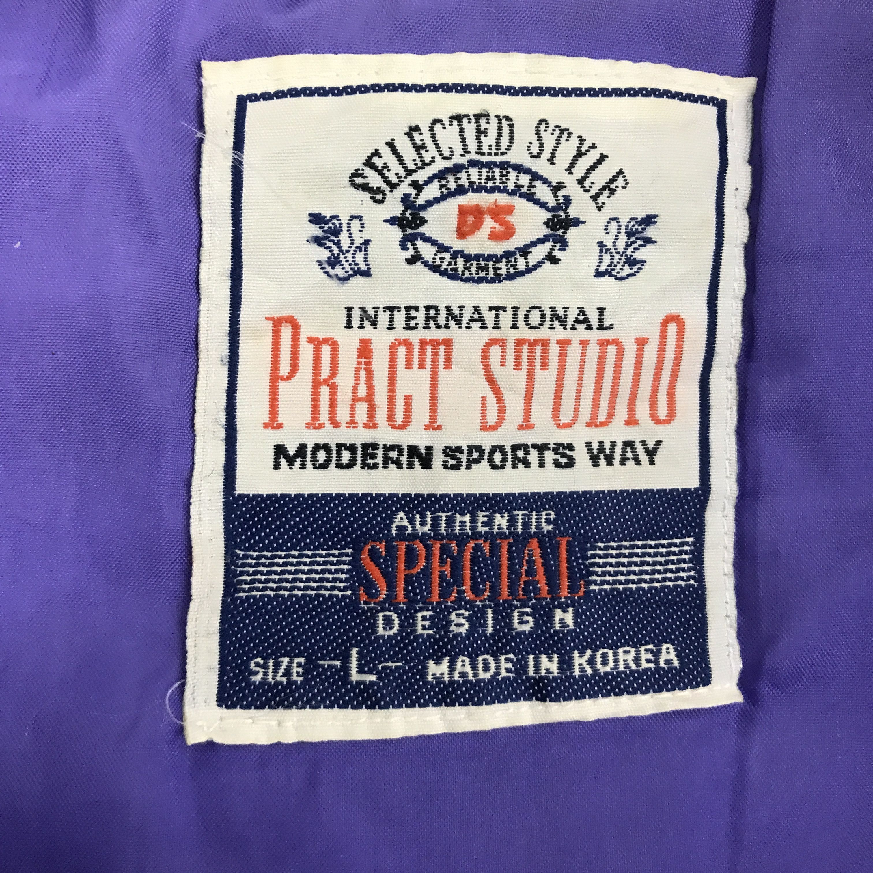 Japanese Brand SPACIAL PRACT AUTHENTIC BOMBER JACKET Size US L / EU 52-54 / 3 - 13 Thumbnail