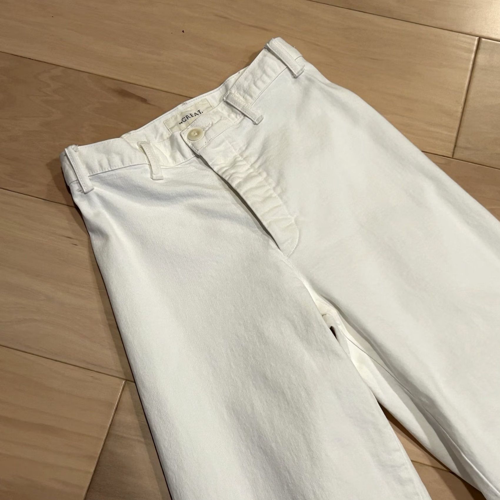 THE GREAT The Great The Seafair Jean True White Women's 26 Pants Size 26" / US 2 / IT 38 - 2 Thumbnail