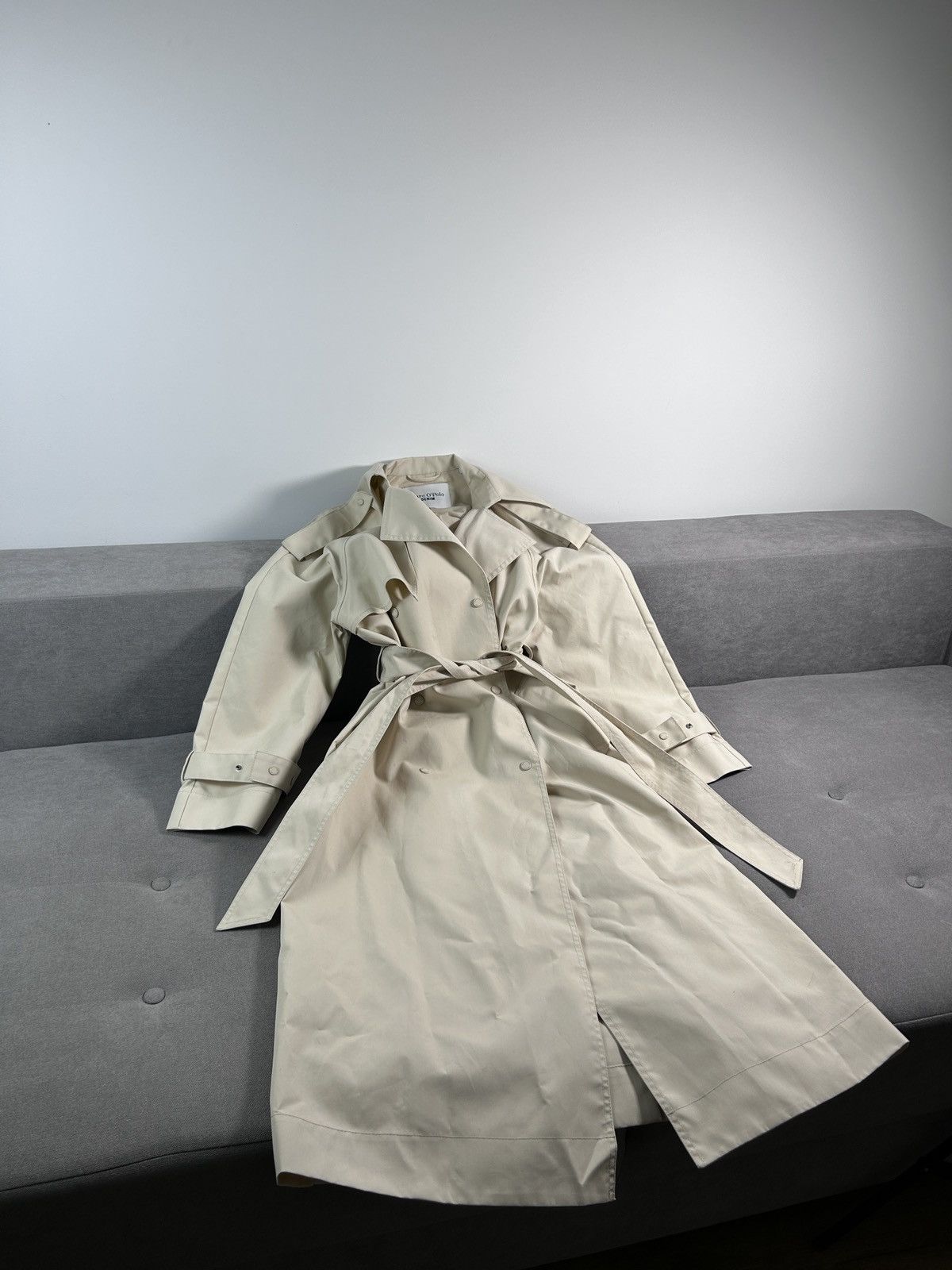 Japanese Brand × Marc O'Polo Marc O' Polo Women's Trench Coat Jacket Size S / US 4 / IT 40 - 2 Thumbnail