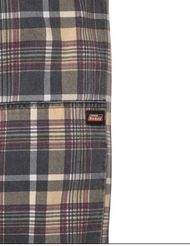 Dickies × Supreme Supreme Dickies Double Knee Baggy Jean Black Plaid Size 36 Size US 36 / EU 52 - 2 Thumbnail