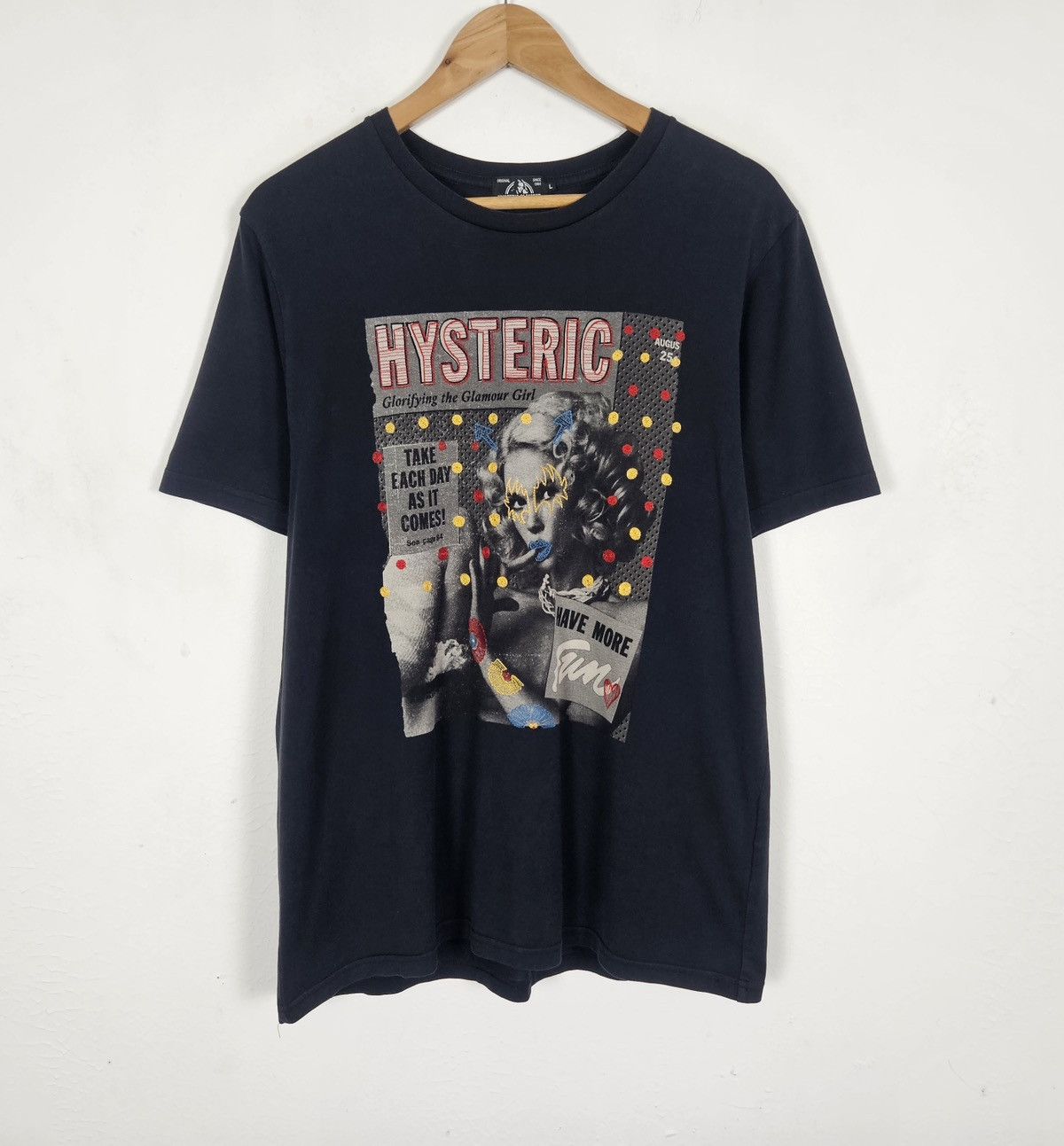Hysteric Glamour Hysteric Glamour Have more Fun shirt Size US L / EU 52-54 / 3 - 2 Thumbnail