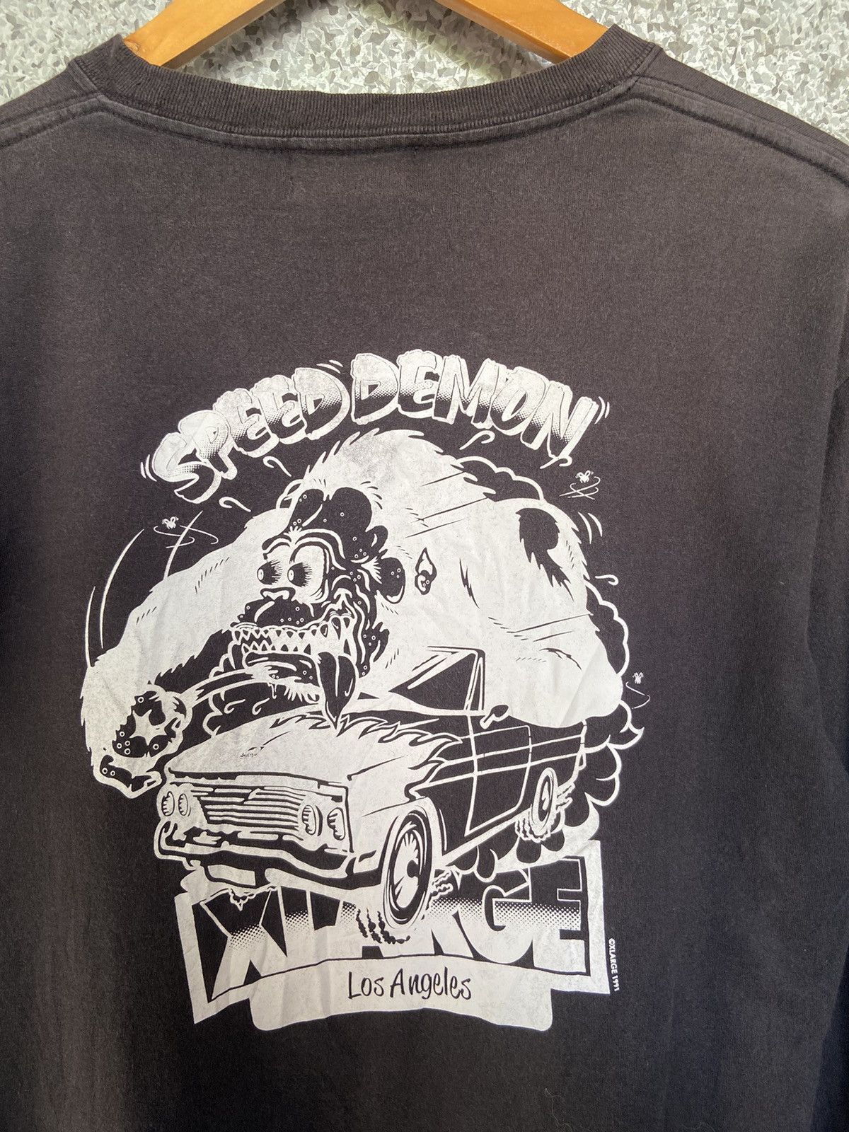 Demon 🔥 Vtg 90s Vintage X Large t shirt long sleeve speed demon Size US M / EU 48-50 / 2 - 2 Thumbnail