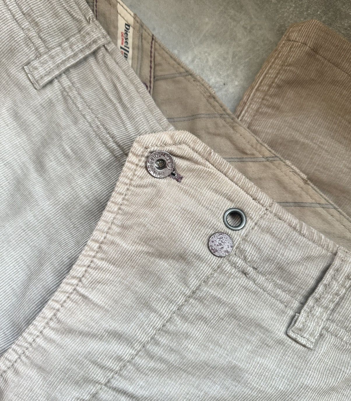Diesel × Vintage Rare Vintage Diesel Trousers Flared Made In Hong Kong Size US 34 / EU 50 - 8 Thumbnail