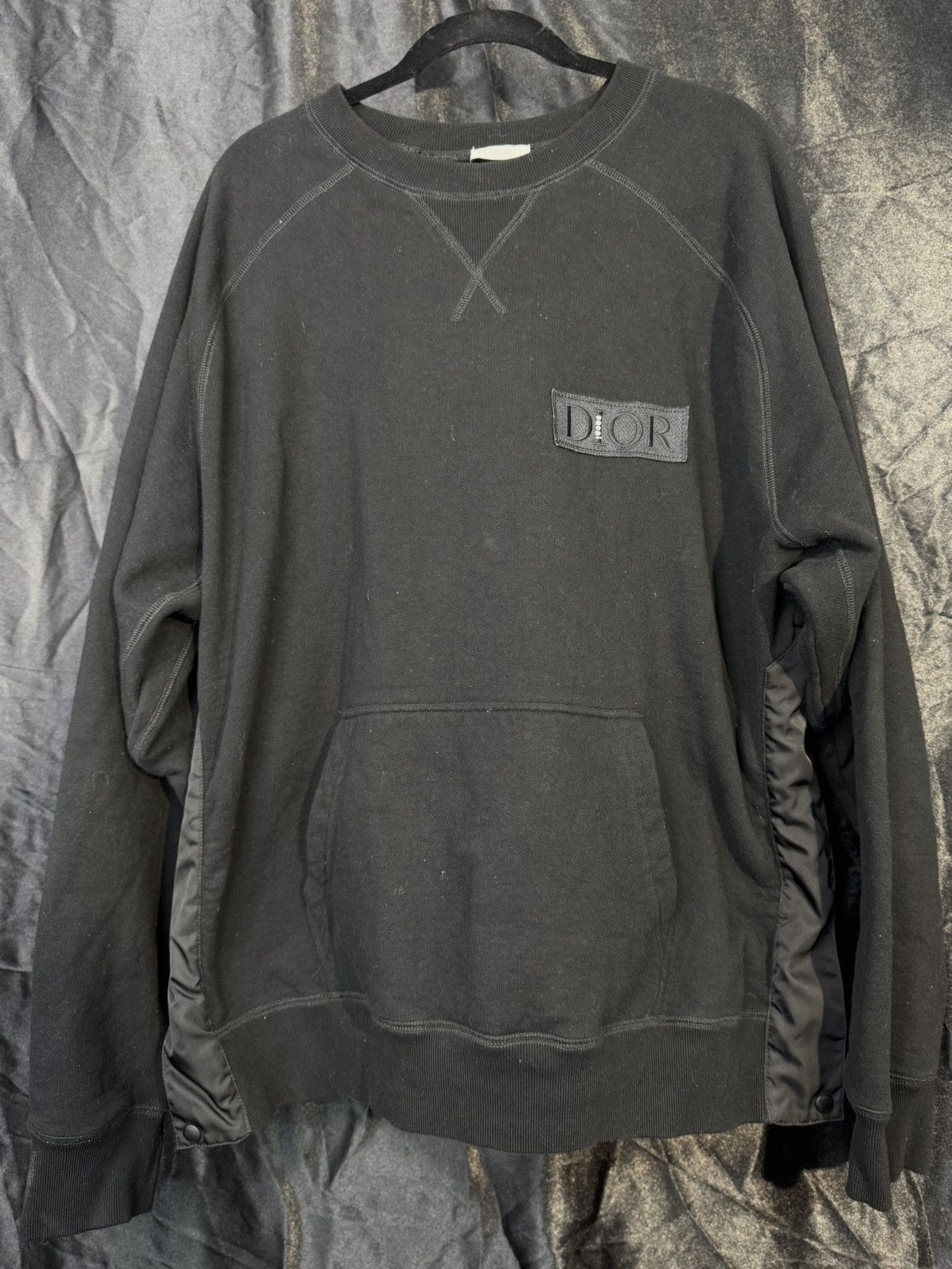 Dior Dior x SACAI black sweater X3L Size US XXL / EU 58 / 5 - 2 Thumbnail