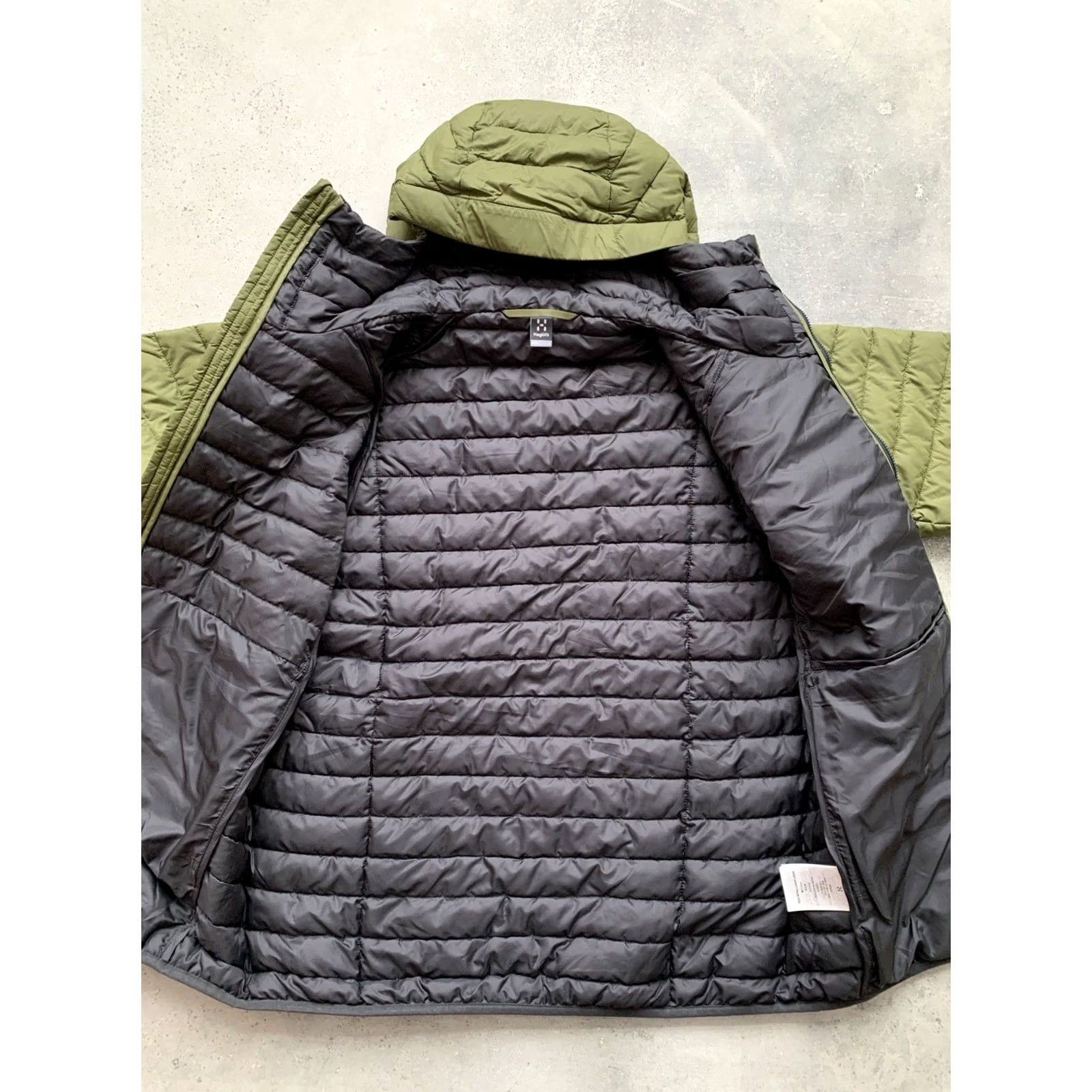 Vintage HAGLÖFS ZED MIMIC PERTEX PUFFER JACKET MEN'S SIZE L Gray Jacket Men L Haglöfs Zed Mimic Pertex Puffer Jacket Size US L / EU 52-54 / 3 - 4 Thumbnail