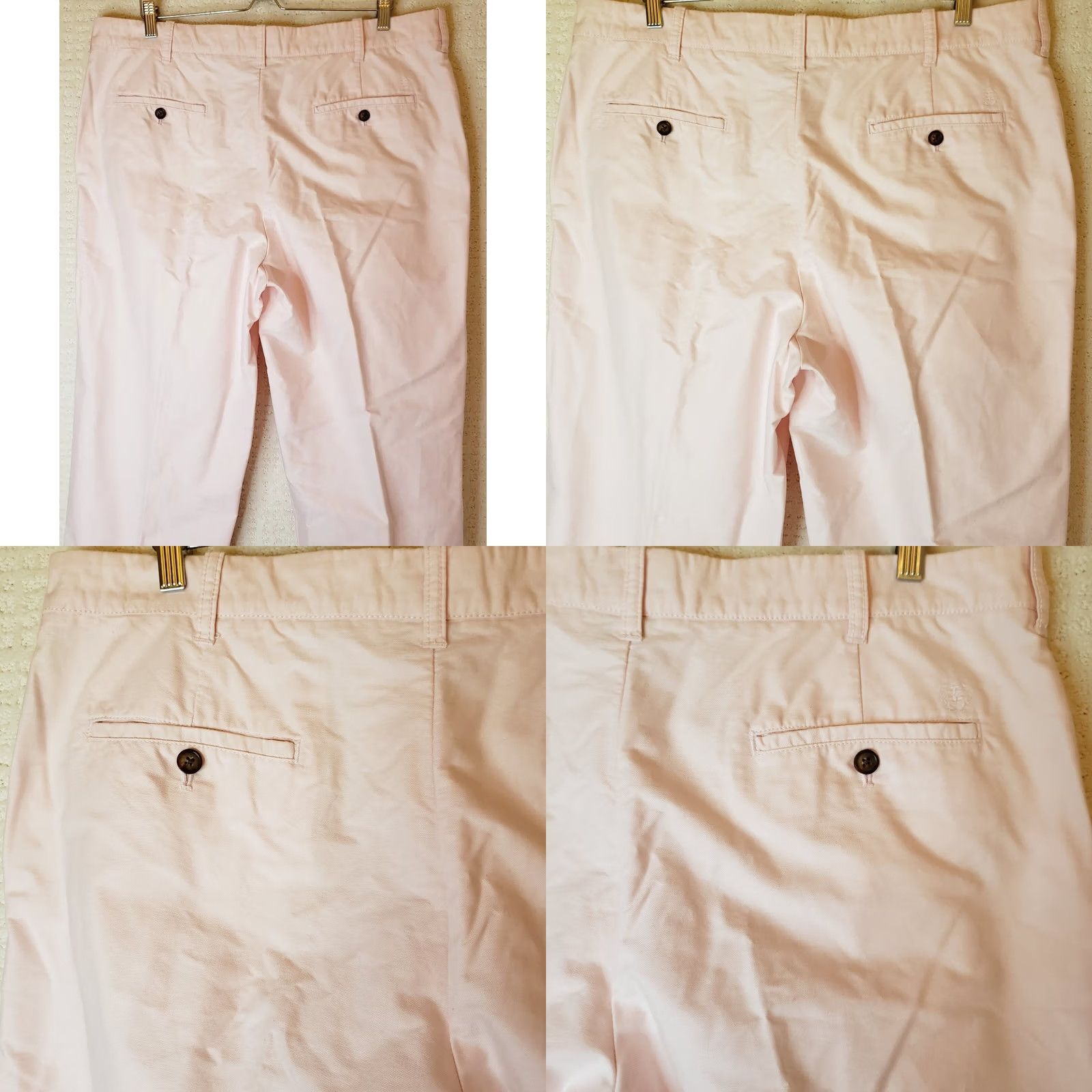 Izod IZOD Pants Chino Men 38x32 Pink Regular Cotton Zip Pockets Flat Front Straight Size US 38 / EU 54 - 8 Thumbnail