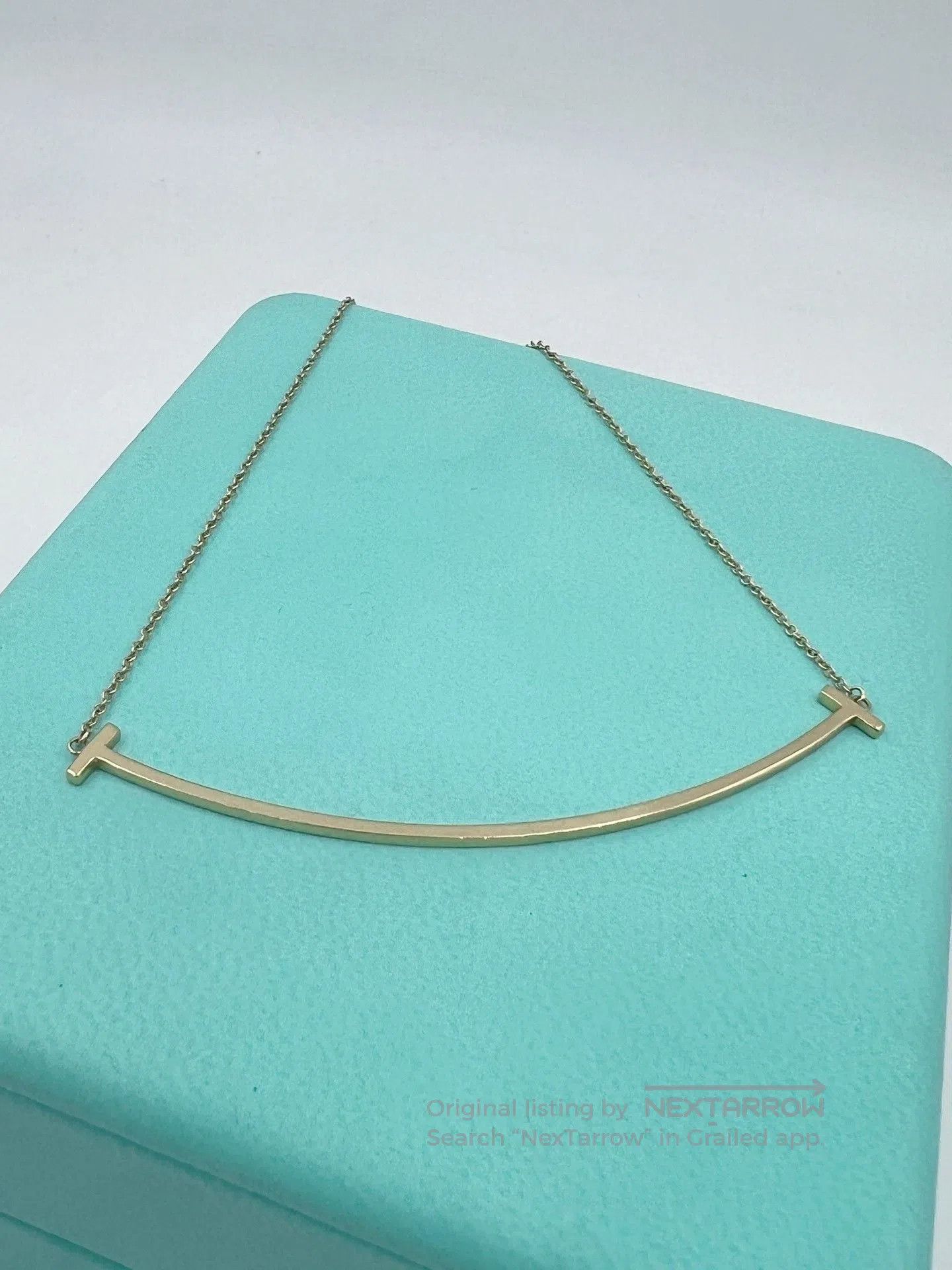 Tiffany & Co. Tiffany T Smile Large Pendant Necklace. Size ONE SIZE - 4 Thumbnail
