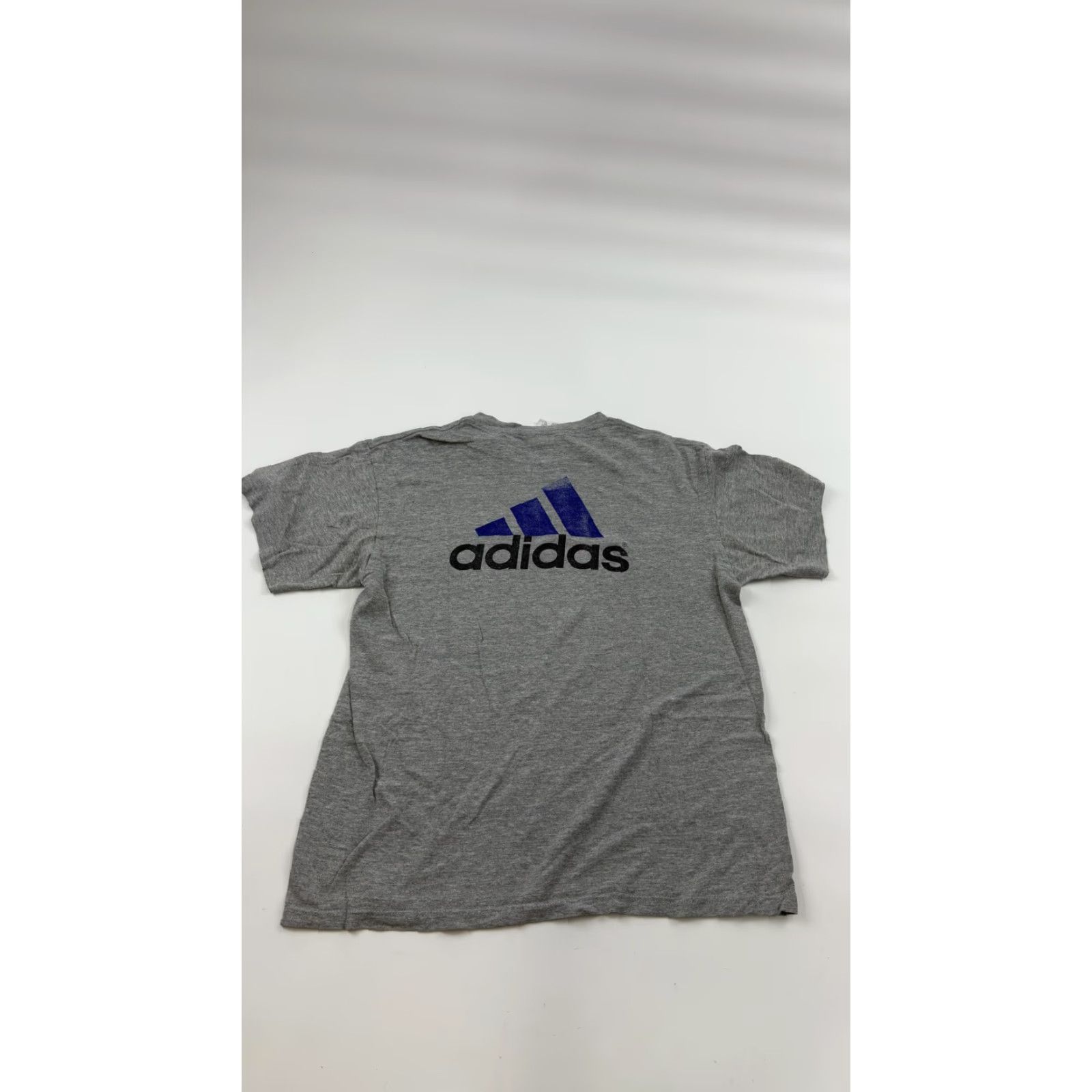 Adidas VINTAGE Adidas Shirt Mens Small Gray Schoolhouse Supplies Graphic Tee Made USA Retro Size US S / EU 44-46 / 1 - 6 Thumbnail