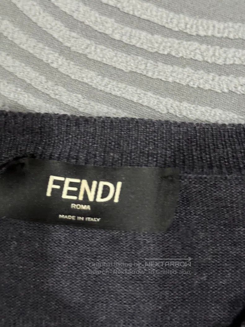 Fendi Fendi Cashmere sweater Size US M / EU 48-50 / 2 - 2 Thumbnail