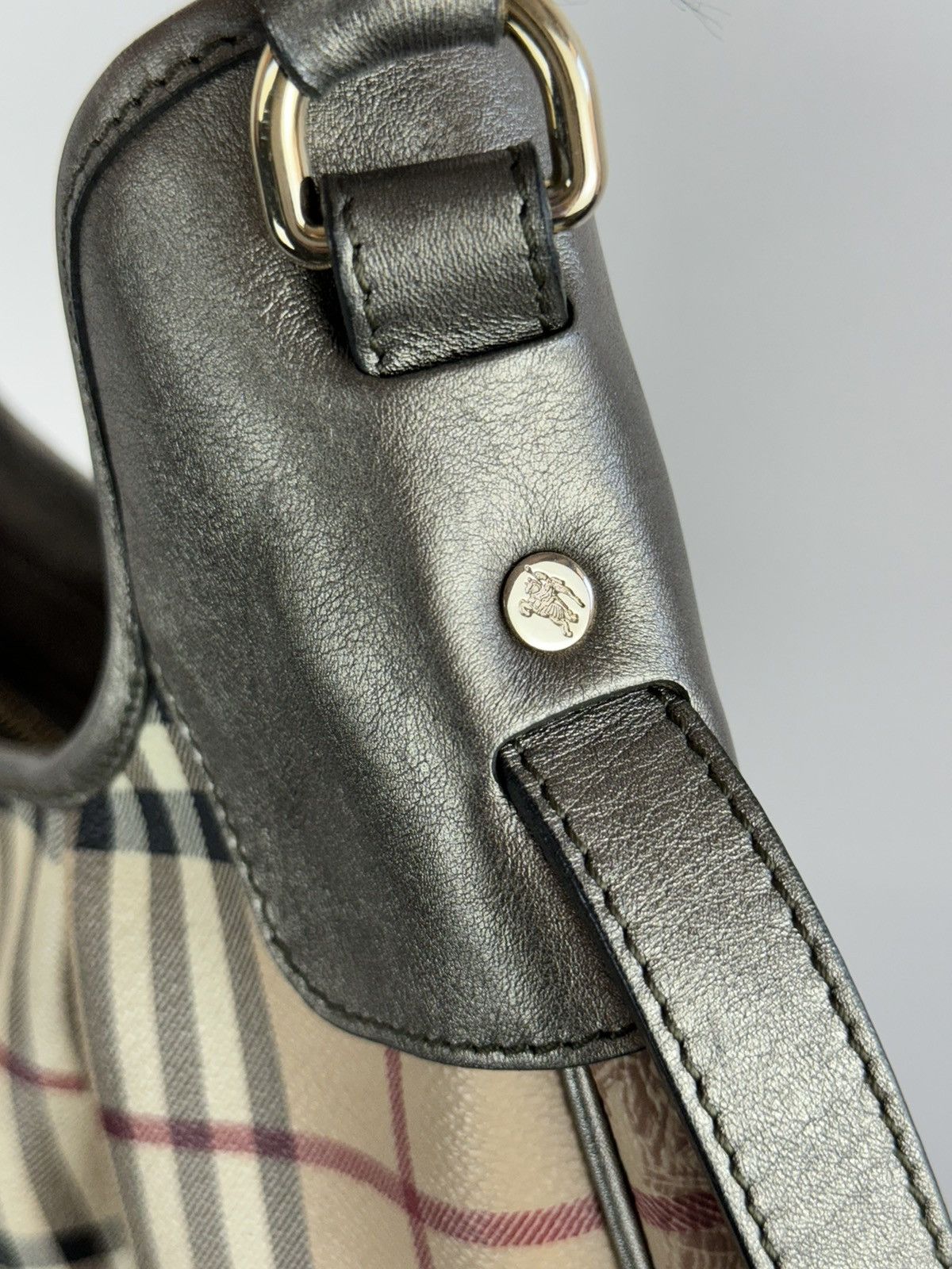 Burberry Leather shoulder bag Burberry original luxury casual item Size ONE SIZE - 6 Thumbnail