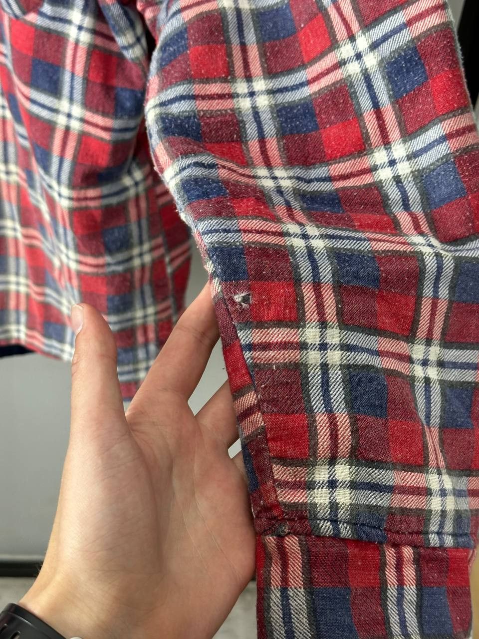 Dickies Vintage 90s Dickies Shirt Plaid Flannel Insulated Size US XL / EU 56 / 4 - 15 Thumbnail