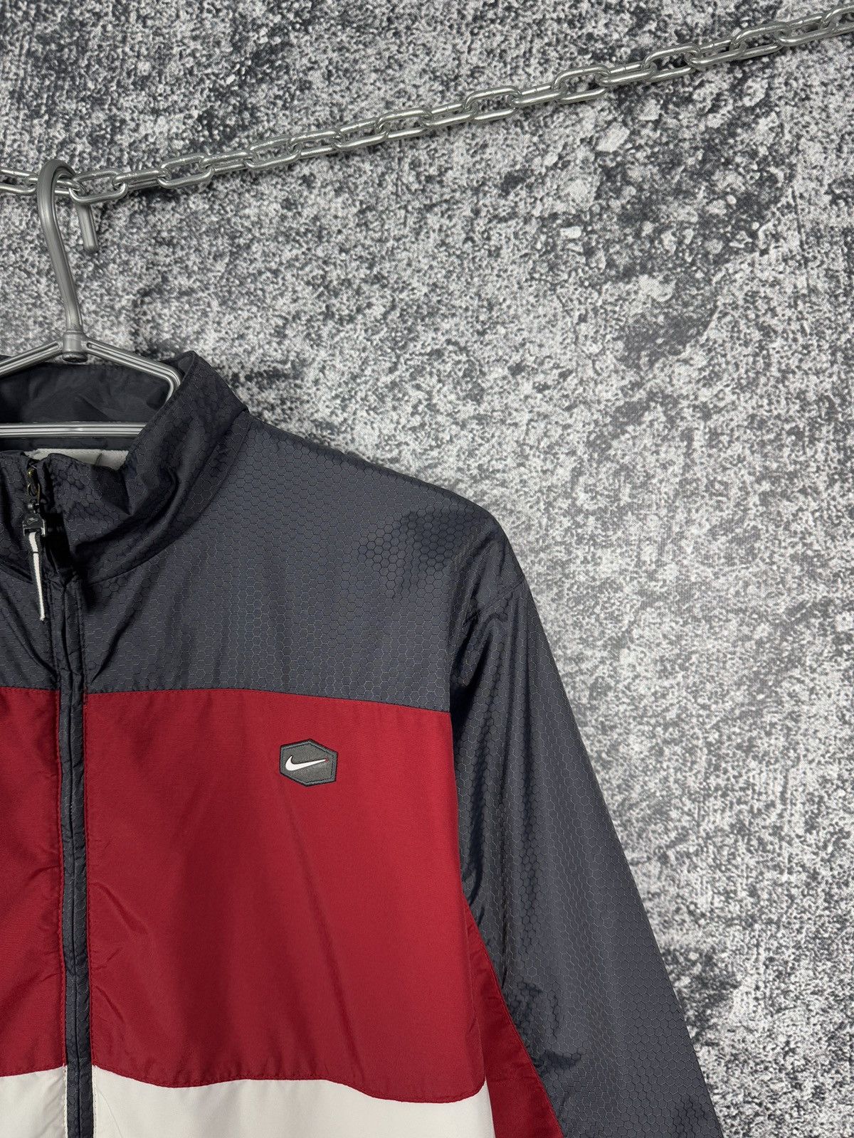 Nike Women’s Nike Vintage Nylon Jacket Swoosh Windbreaker Size L Size L / US 10 / IT 46 - 2 Thumbnail