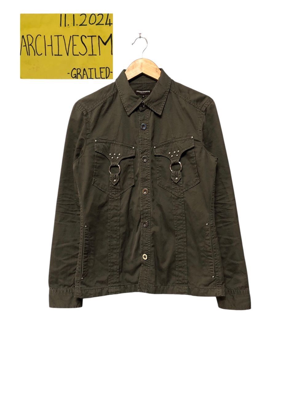 Issey Miyake Hideaways Nicole Military Cargo Pocket Tactical Jacket Size US S / EU 44-46 / 1 - 2 Thumbnail