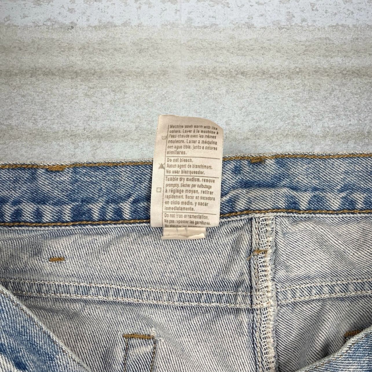 Carhartt Crazy Vintage 90s Carhartt Jeans Relaxed Fit Light Wash Work Size US 34 / EU 50 - 5 Thumbnail