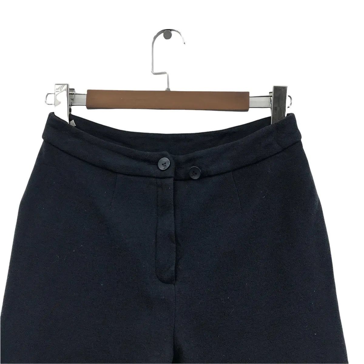 Pierre Cardin Vtg 90’ PIERRE CARDIN Minimalist Design Casual Pant Trouser Size 27" / US 4 / IT 40 - 3 Thumbnail