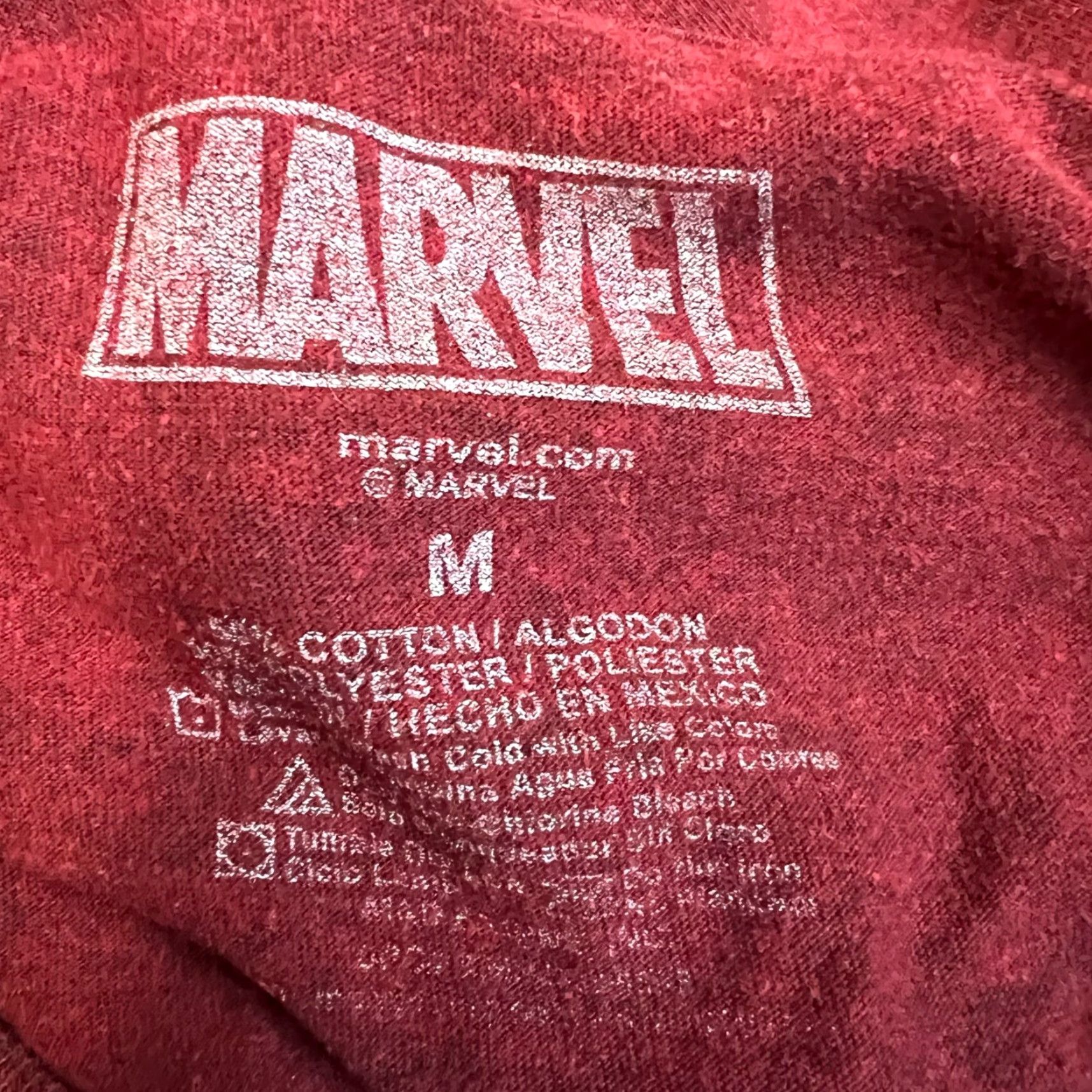 Vintage Deadpool Shirt Mens Size M Red Marvel Short Sleeve Pullover Graphic Tee Size US M / EU 48-50 / 2 - 5 Thumbnail