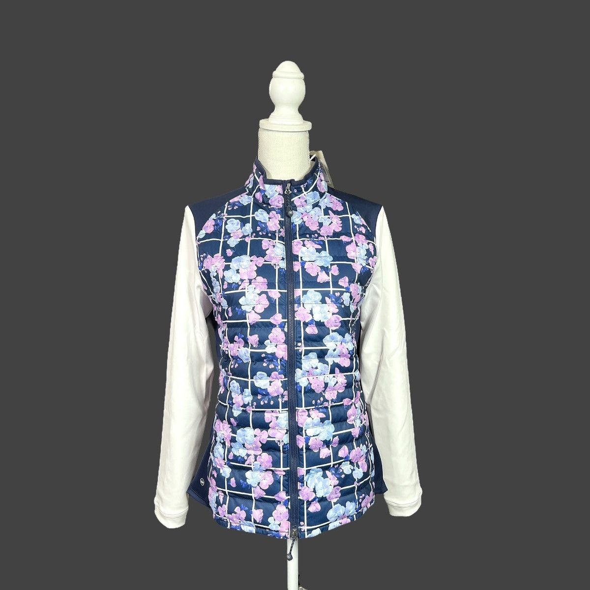 Peter Millar Peter Millar Women’s Merge Hybrid Full Zip Jacket Sz M Size M / US 6-8 / IT 42-44 - 2 Thumbnail