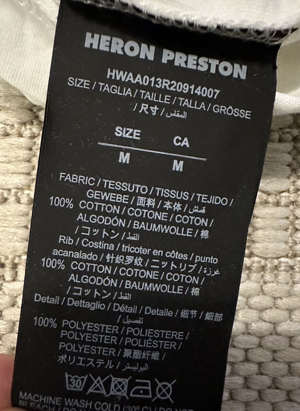 Heron Preston HP T Shirt Size US M / EU 48-50 / 2 - 6 Thumbnail