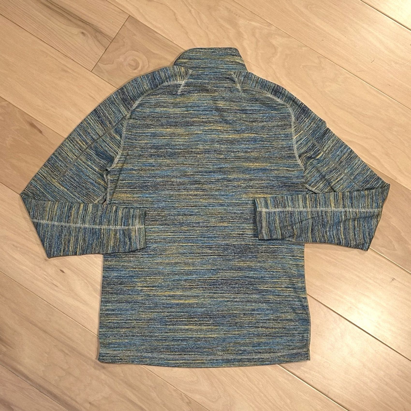 Lululemon Lululemon Surge Warm 1/2 Zip Pullover Space Dye Camo Men’s Large Shirt Adult Large Blue Camouflage Athletic Outdoors Size US L / EU 52-54 / 3 - 2 Thumbnail