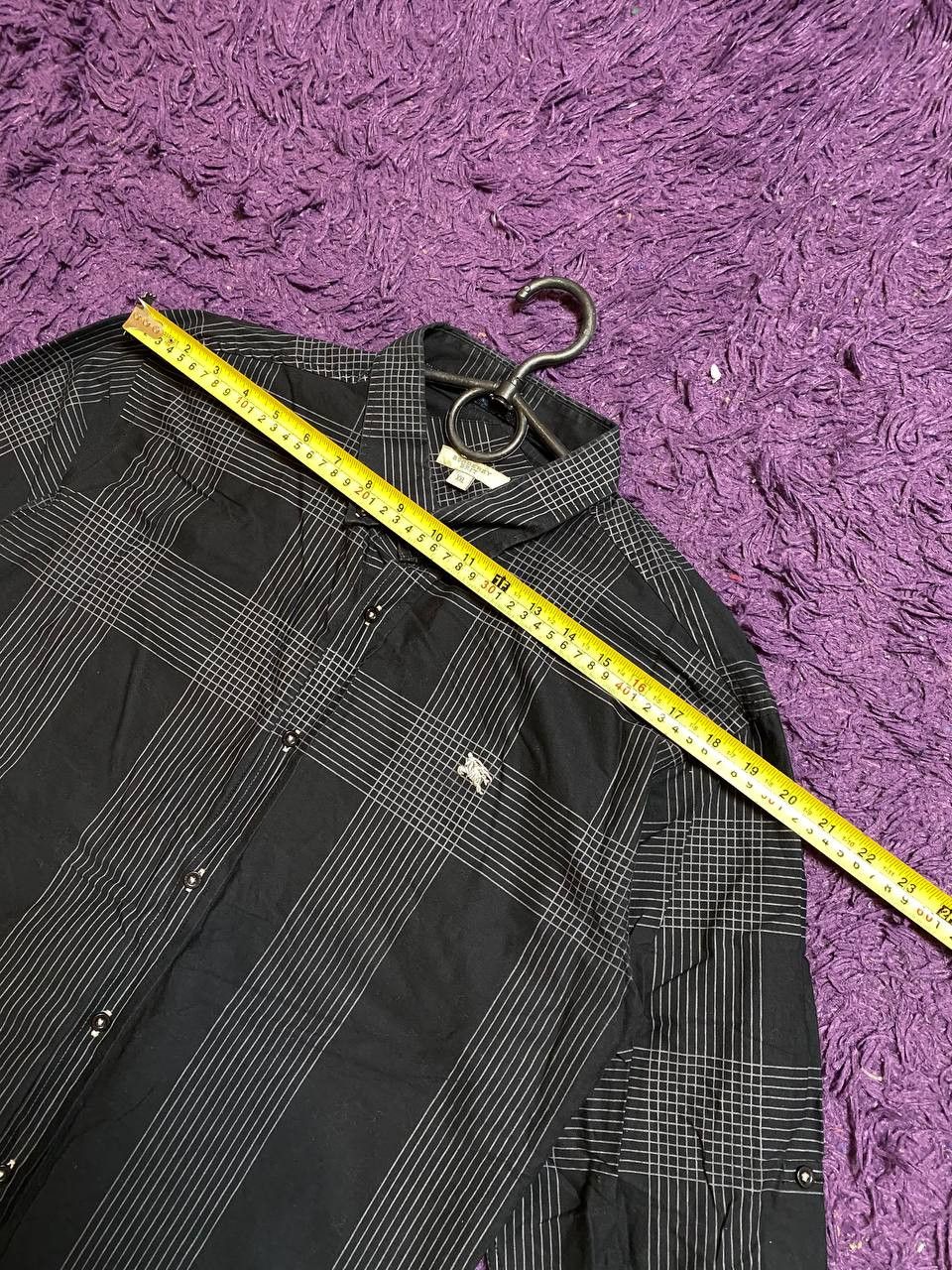 Burberry Vintage Burberry Brit Streetwear Button Up Shirt Size XXL Size US XXL / EU 58 / 5 - 10 Thumbnail