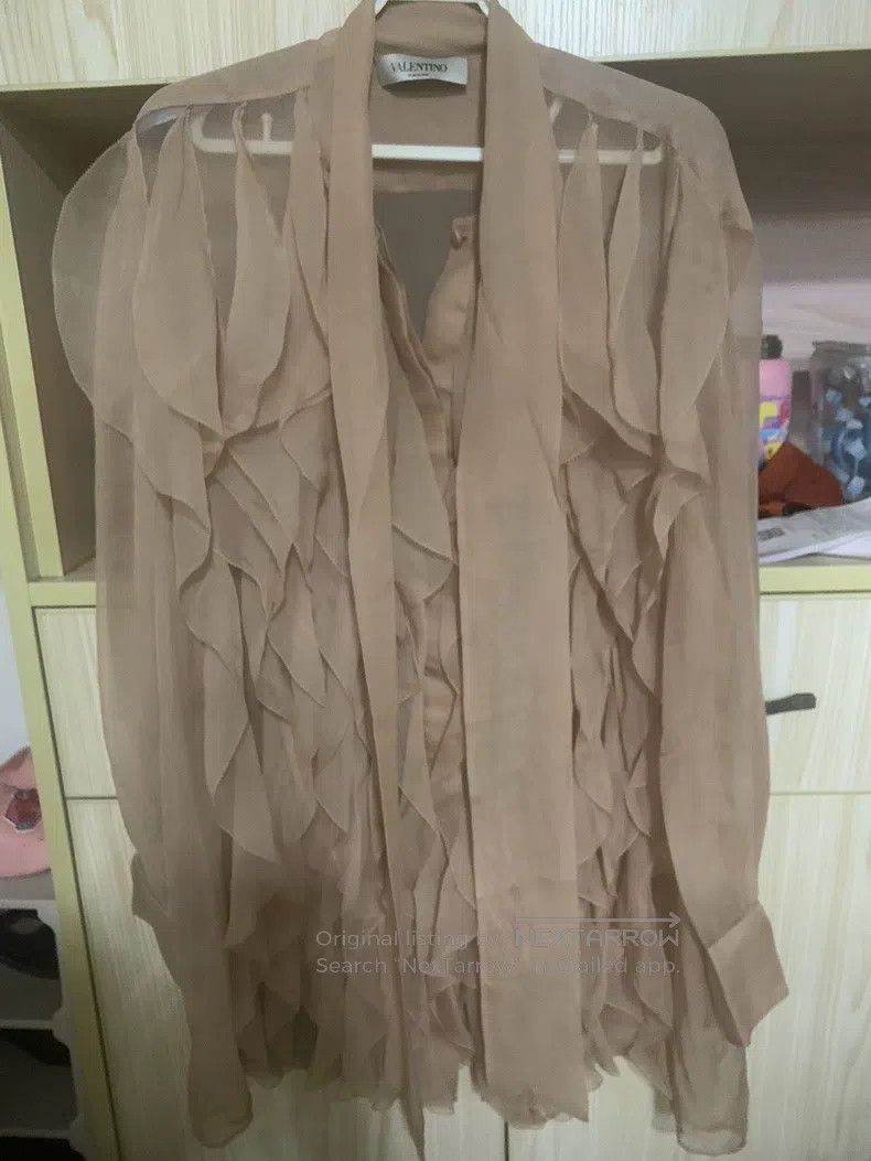 Valentino Valentino Nude pink shirt Size M / US 6-8 / IT 42-44 - 1 Thumbnail