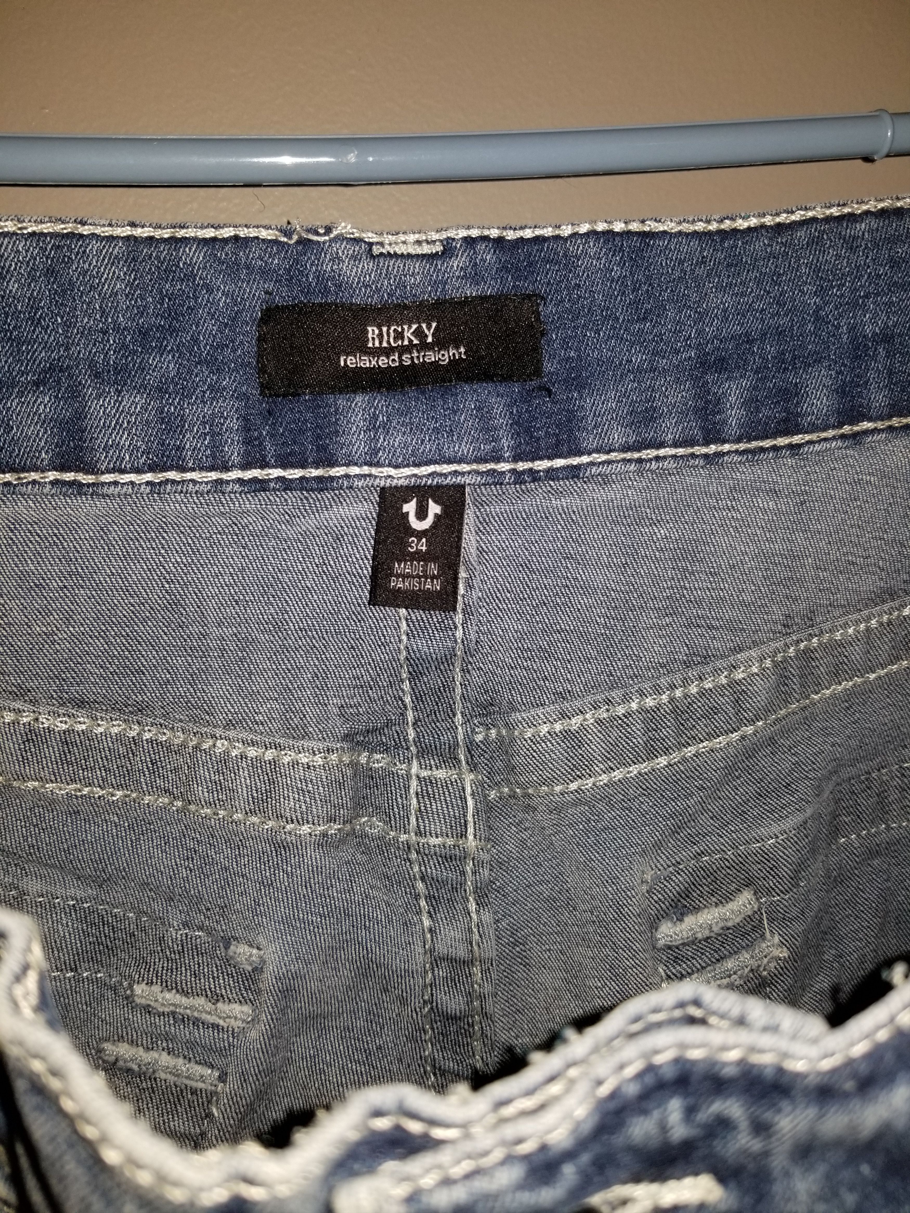 True Religion True religion ricky cut jeans Size US 34 / EU 50 - 6 Thumbnail