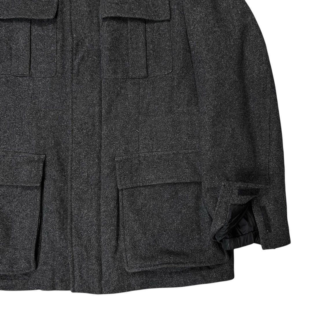Prada Prada Velco Officer Wool Jacket Size US XL / EU 56 / 4 - 7 Thumbnail
