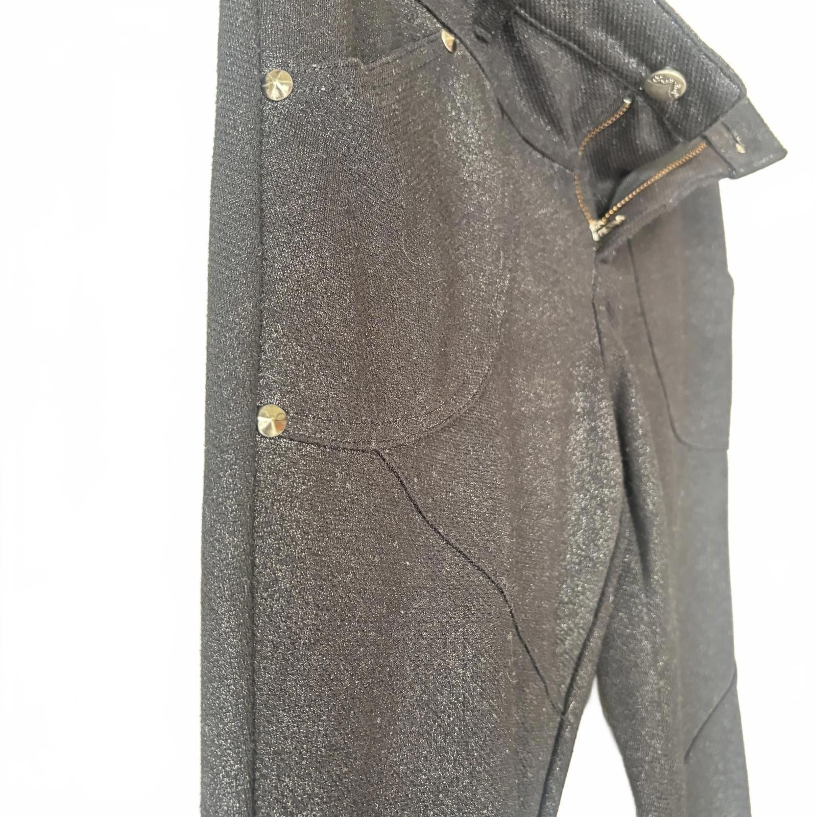 Free People Free People Black Textured Pants Size 27" / US 4 / IT 40 - 5 Thumbnail