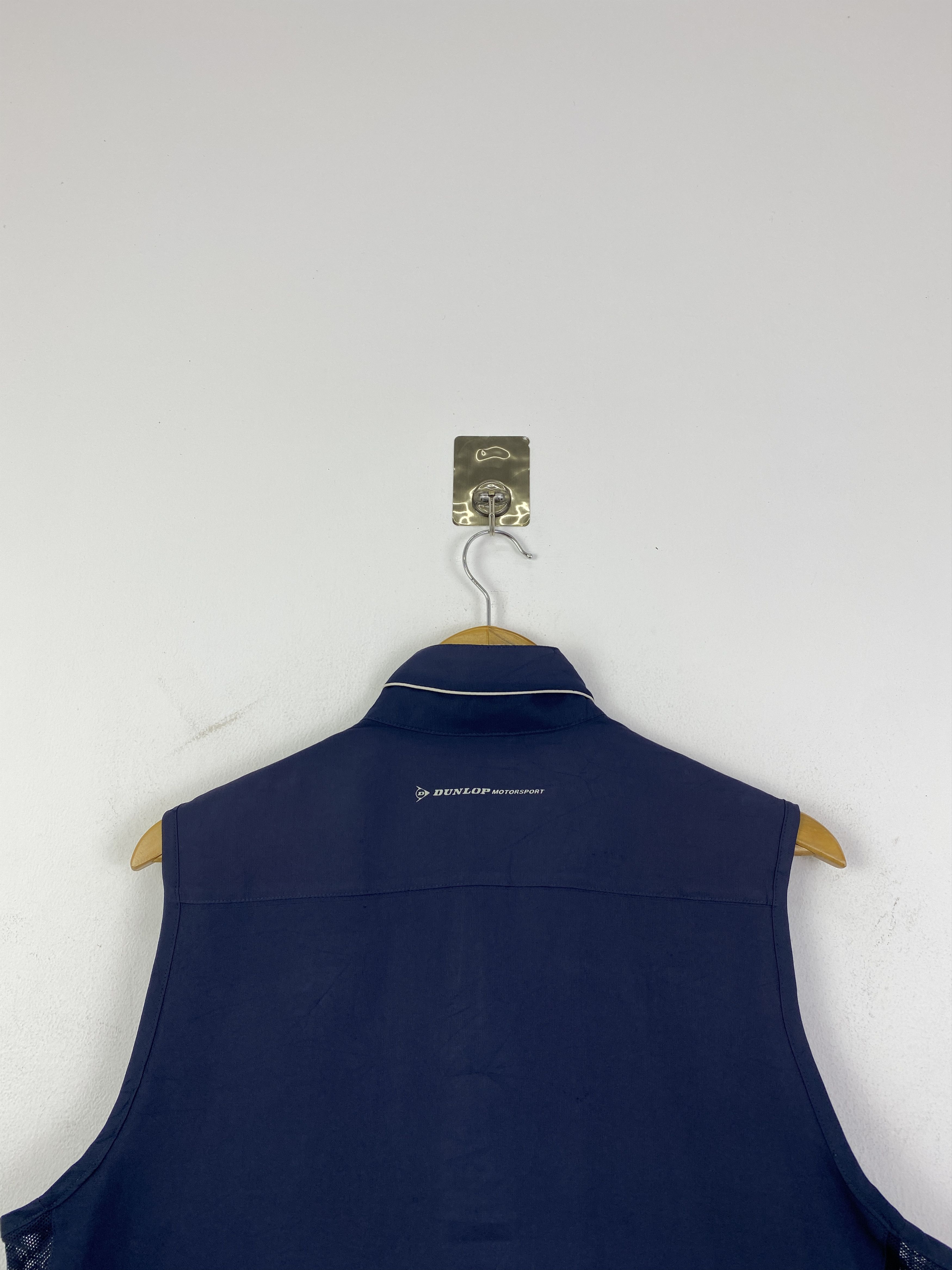 Dunlop Vintage Dunlop Motorsport Mesh Utility Vest Racing JA0220 Size US M / EU 48-50 / 2 - 4 Thumbnail