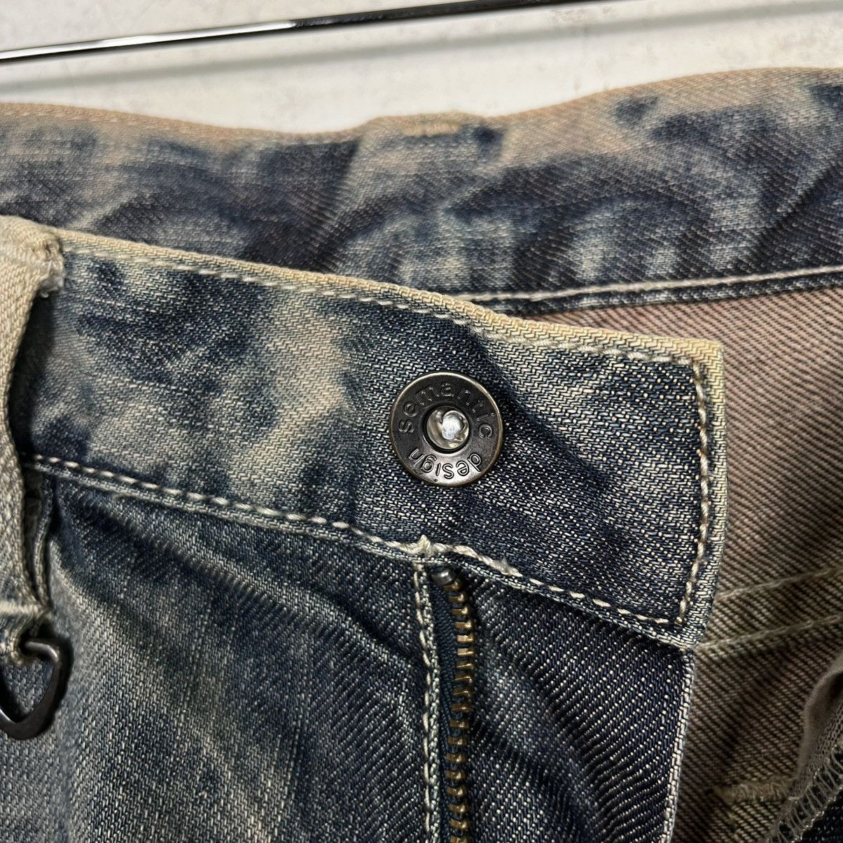 semanticdesign Vintage Sematic Design Acid Wash Rare Denim Size US 30 / EU 46 - 16 Thumbnail