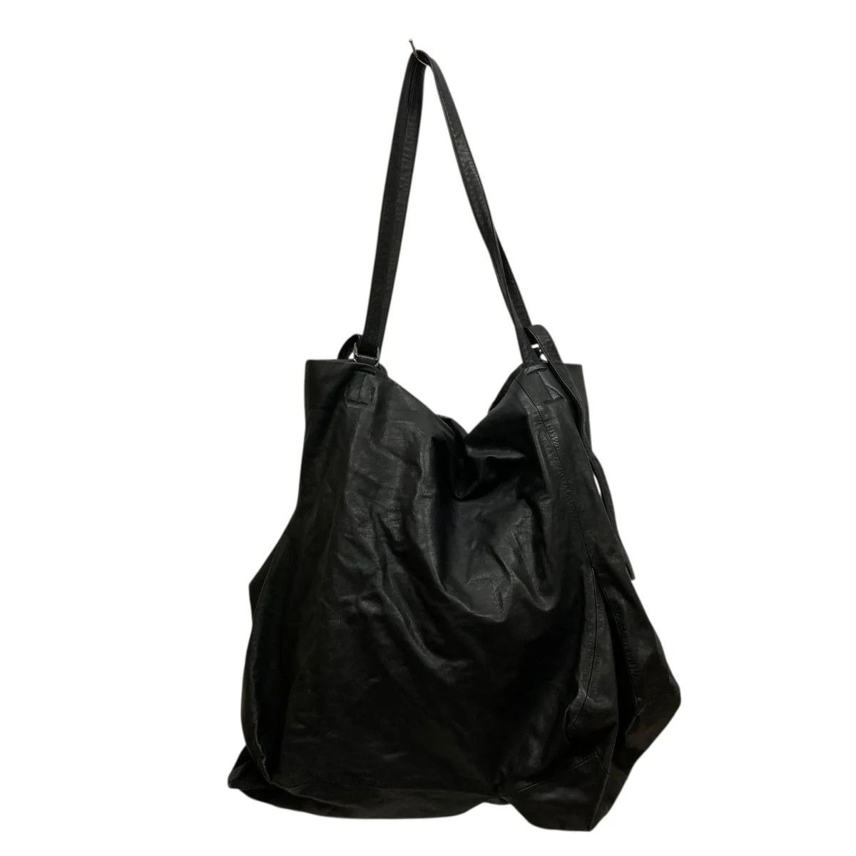 Yohji Yamamoto Discord unevenness tote | Grailed