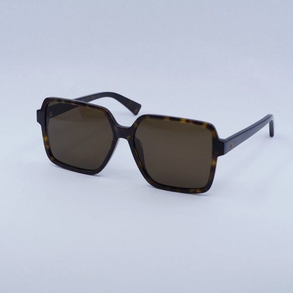 Bottega Veneta New Bottega Veneta BV1317SK 002 Sunglasses - Havana Frame Size ONE SIZE - 3 Thumbnail