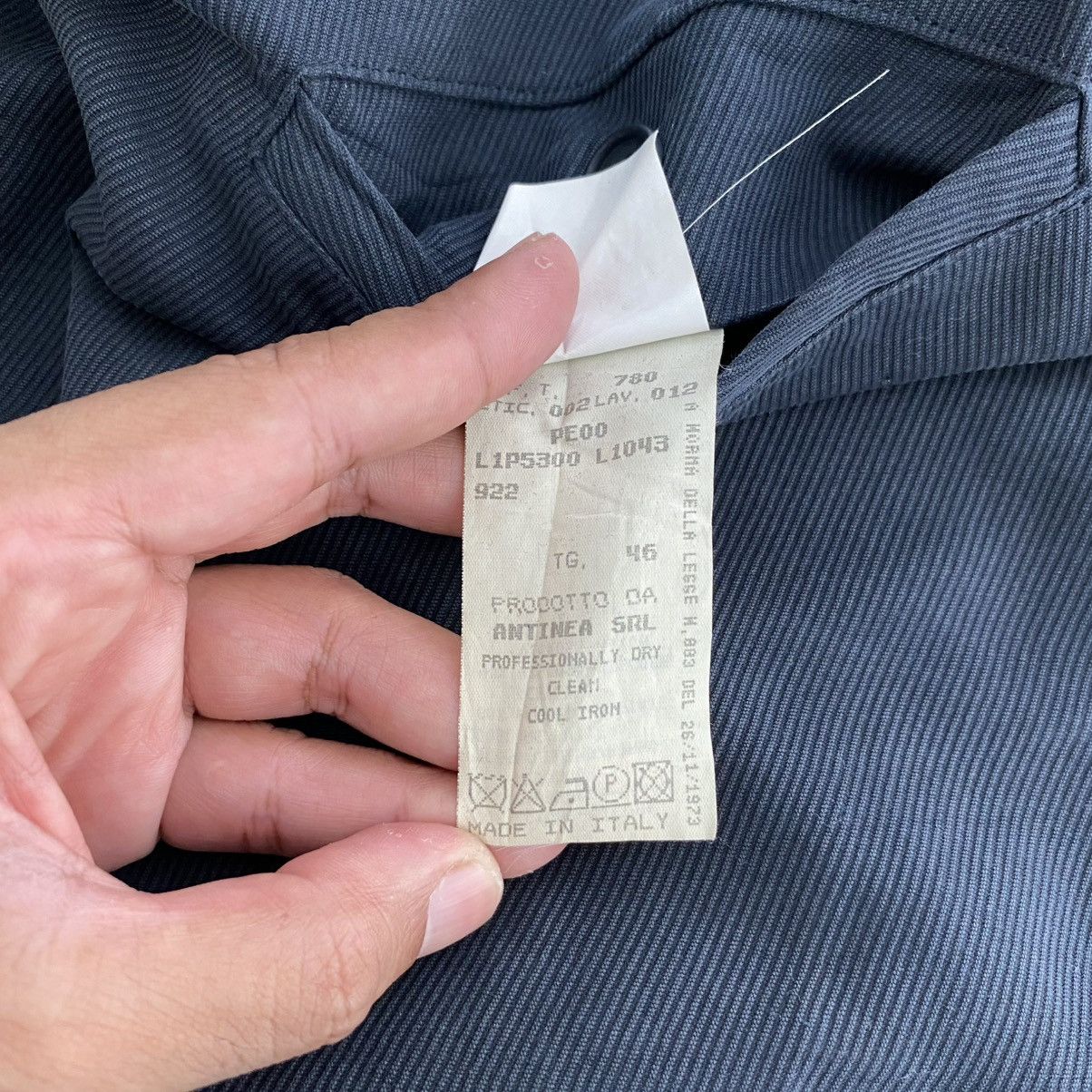 Emporio Armani 1990’s Emporio Armani Twill Cotton Wide Trouser Pants Size US 31 - 20 Thumbnail