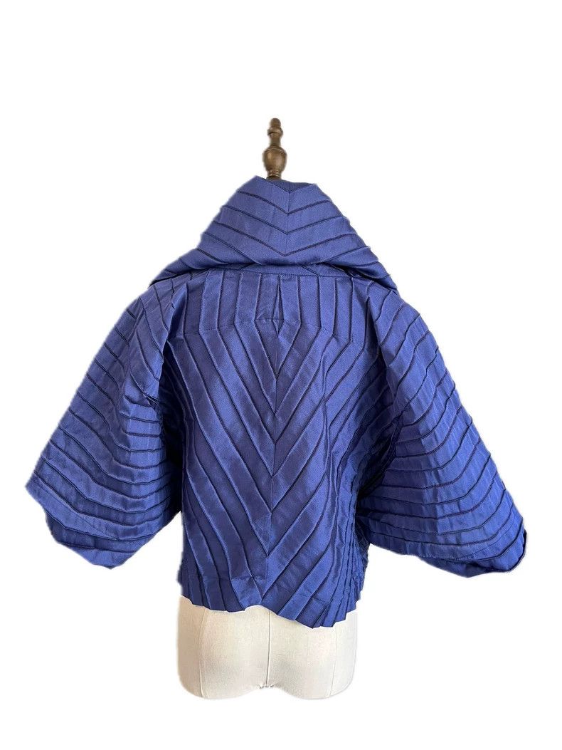 Issey Miyake Issey Miyake size:2 Blue mainline transformable coat Size XS / US 0-2 / IT 36-38 - 5 Thumbnail