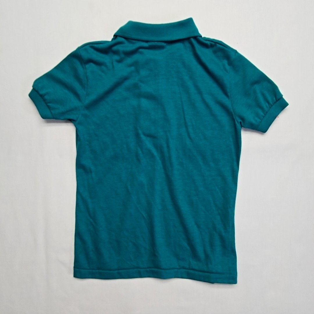 Hanes Vintage New Polo Hanes Green Collar Womens Small Shirt 90s Size S / US 4 / IT 40 - 4 Thumbnail