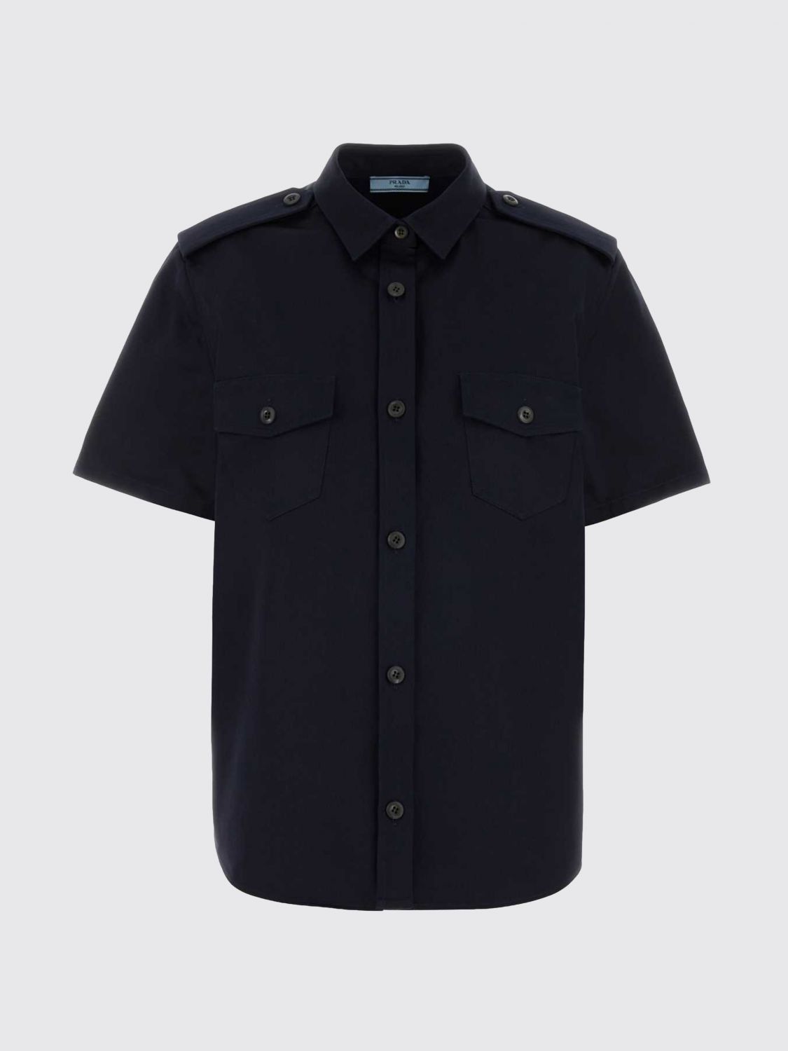 Prada Prada Shirt Woman Navy Size S / US 4 / IT 40 - 1 Preview