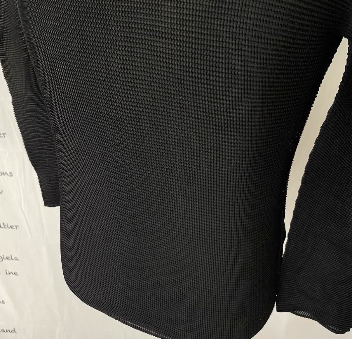 Issey Miyake Issey Miyake Me Pleated Mock Neck Long Sleeve J29 Size US M / EU 48-50 / 2 - 4 Thumbnail