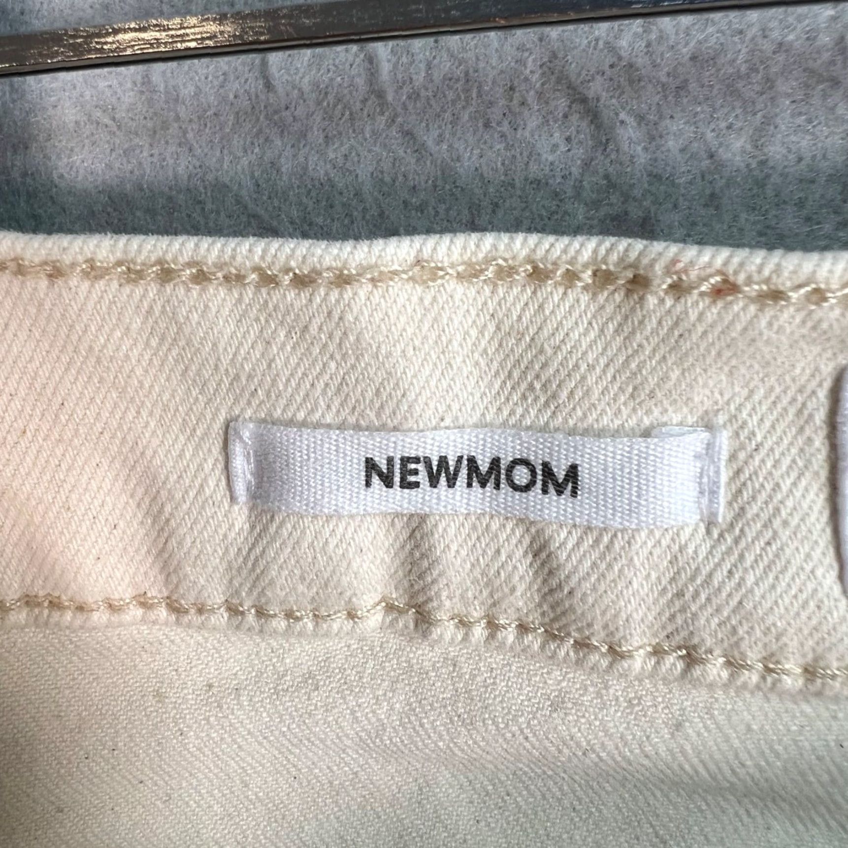 Mango Mango High-Waisted Off-White Jeans Womens Size 1 Skinny Ankle Mid Rise Denim 24 in 27 in 8/10 Womens Size 25" / US 0 / IT 36 - 3 Thumbnail
