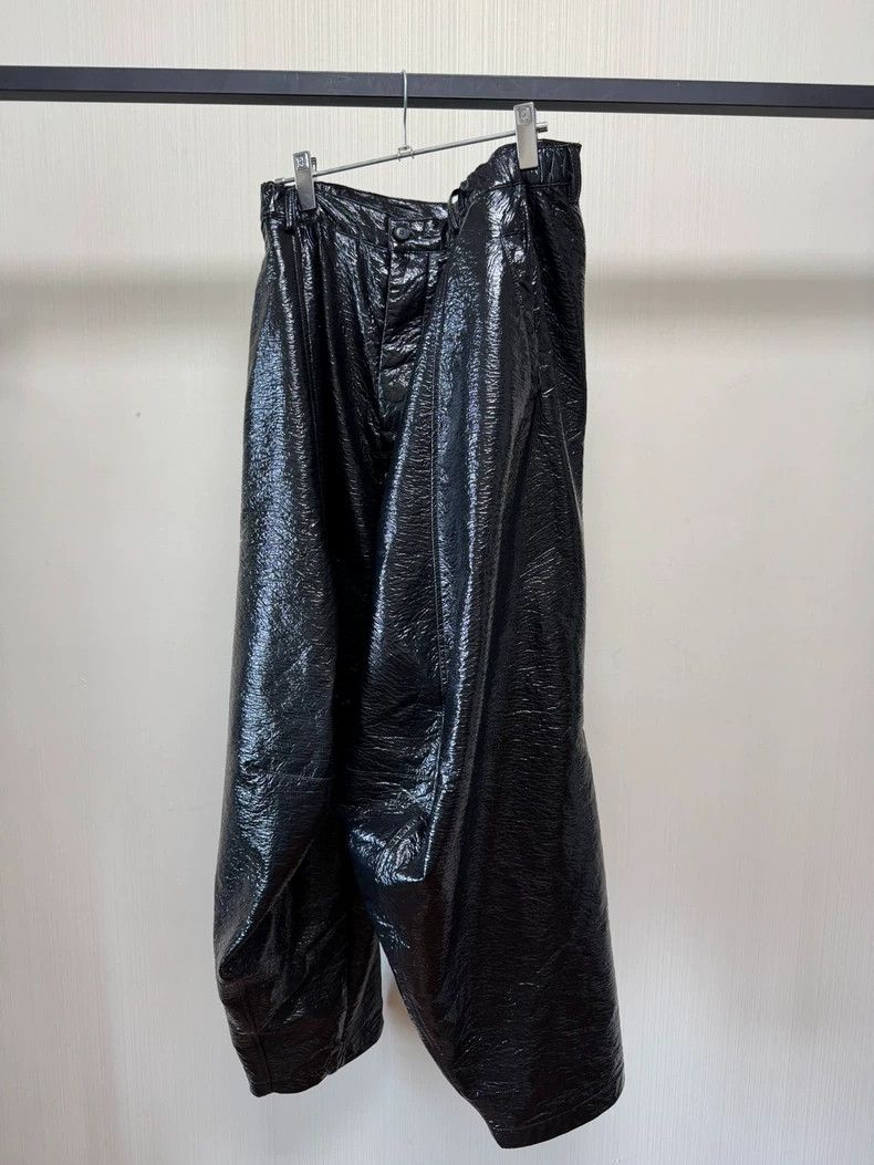 Walter Van Beirendonck Walter Van Beirendonck size US 52 Balloon leather pants Size US 36 / EU 52 - 1 Thumbnail