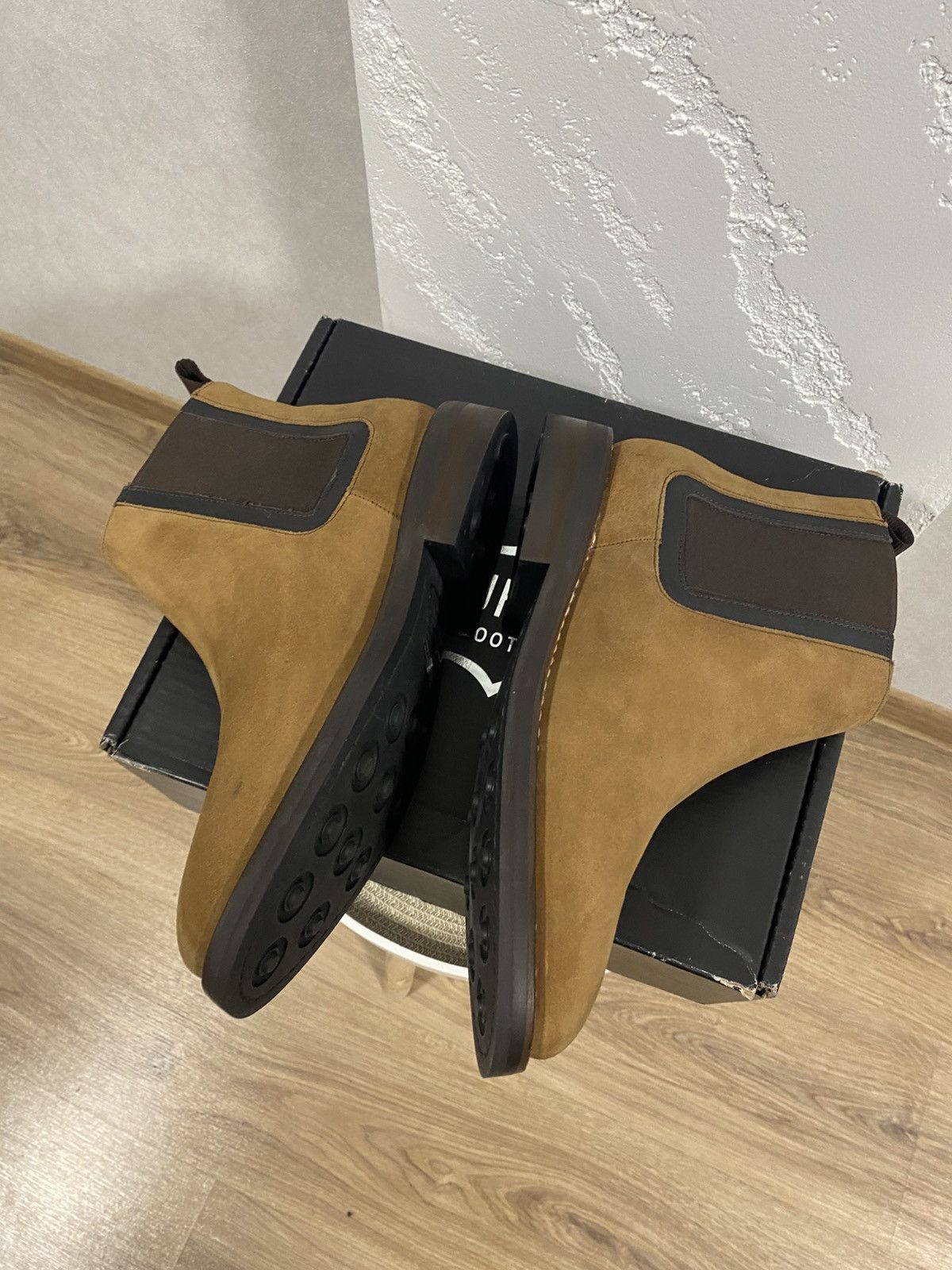 Thursday Boot Company Thursday Boot Company Honey Suede Duke Wide Boots Size:8US Size US 9 / EU 42 - 3 Thumbnail