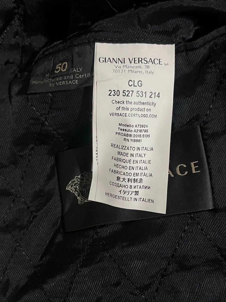 Versace Versace Denim jacket jacket cotton suit Size US XL / EU 56 / 4 - 8 Thumbnail
