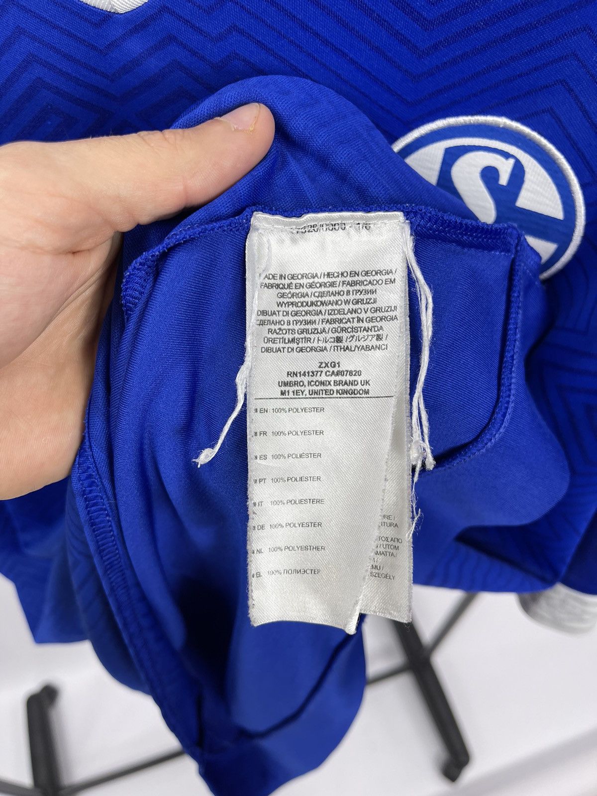 Umbro FC SCHALKE 04 GERMANY 2018/2019 HOME JERSEY SIZE XXL UMBRO Size US XXL / EU 58 / 5 - 6 Thumbnail