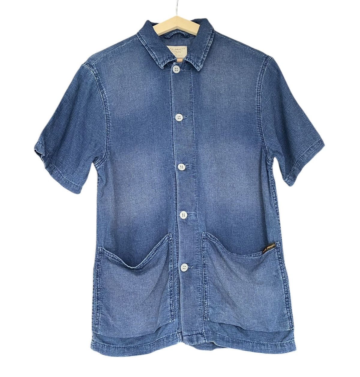 Nudie jeans denim shirt deals