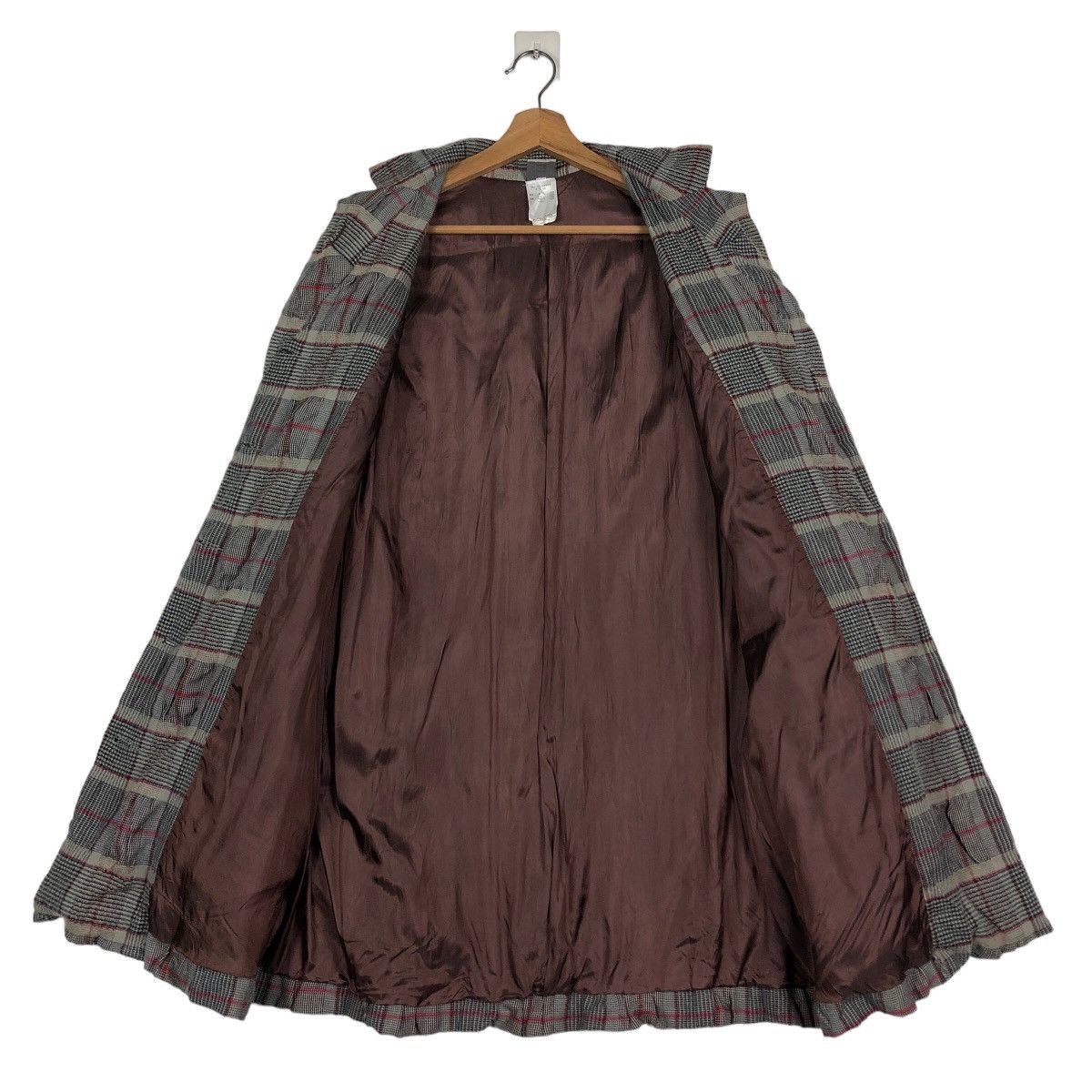 Vintage 🔥Vintage Lilith Plaid Wool Blend Chore Jacket Issey Miyake Size US M / EU 48-50 / 2 - 13 Thumbnail