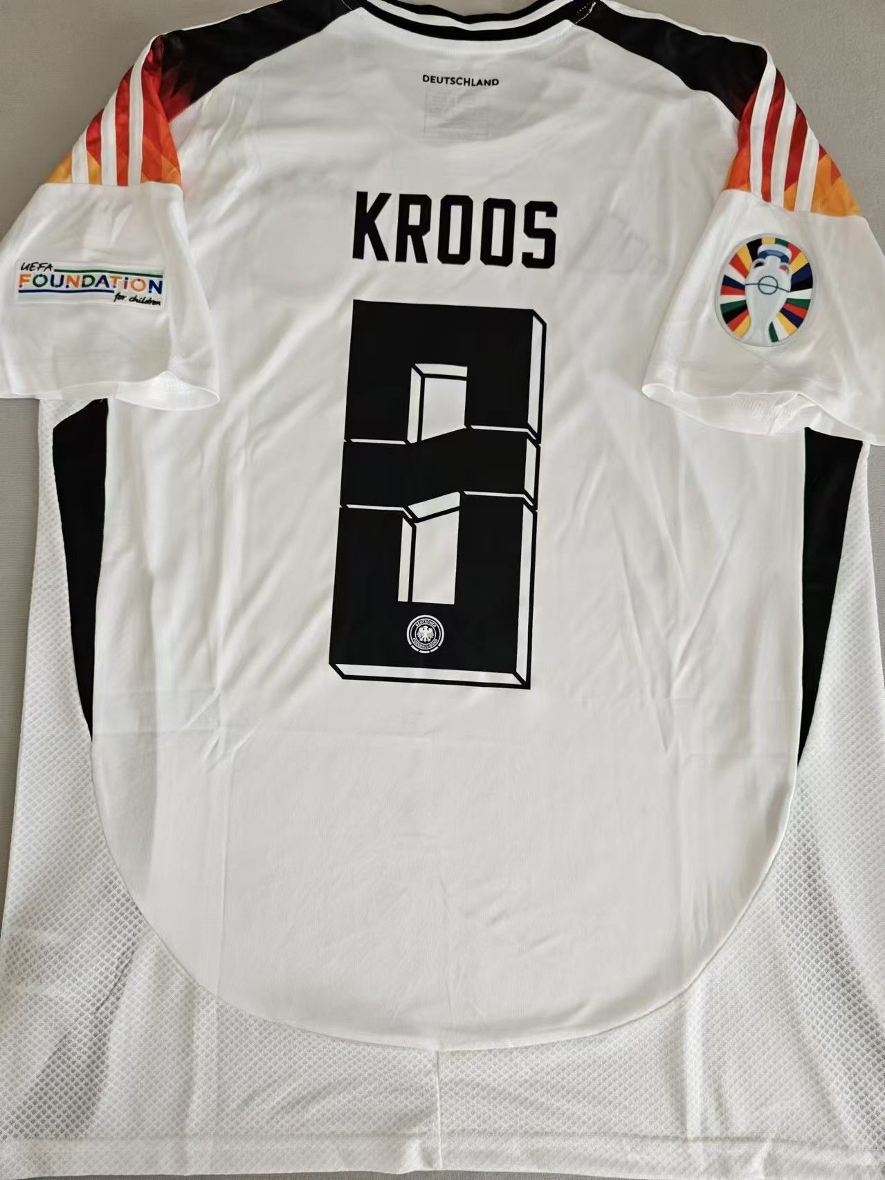 Other 2024 Germany 8 Toni Kroos Jersey Home Size US XL / EU 56 / 4 - 1 Thumbnail
